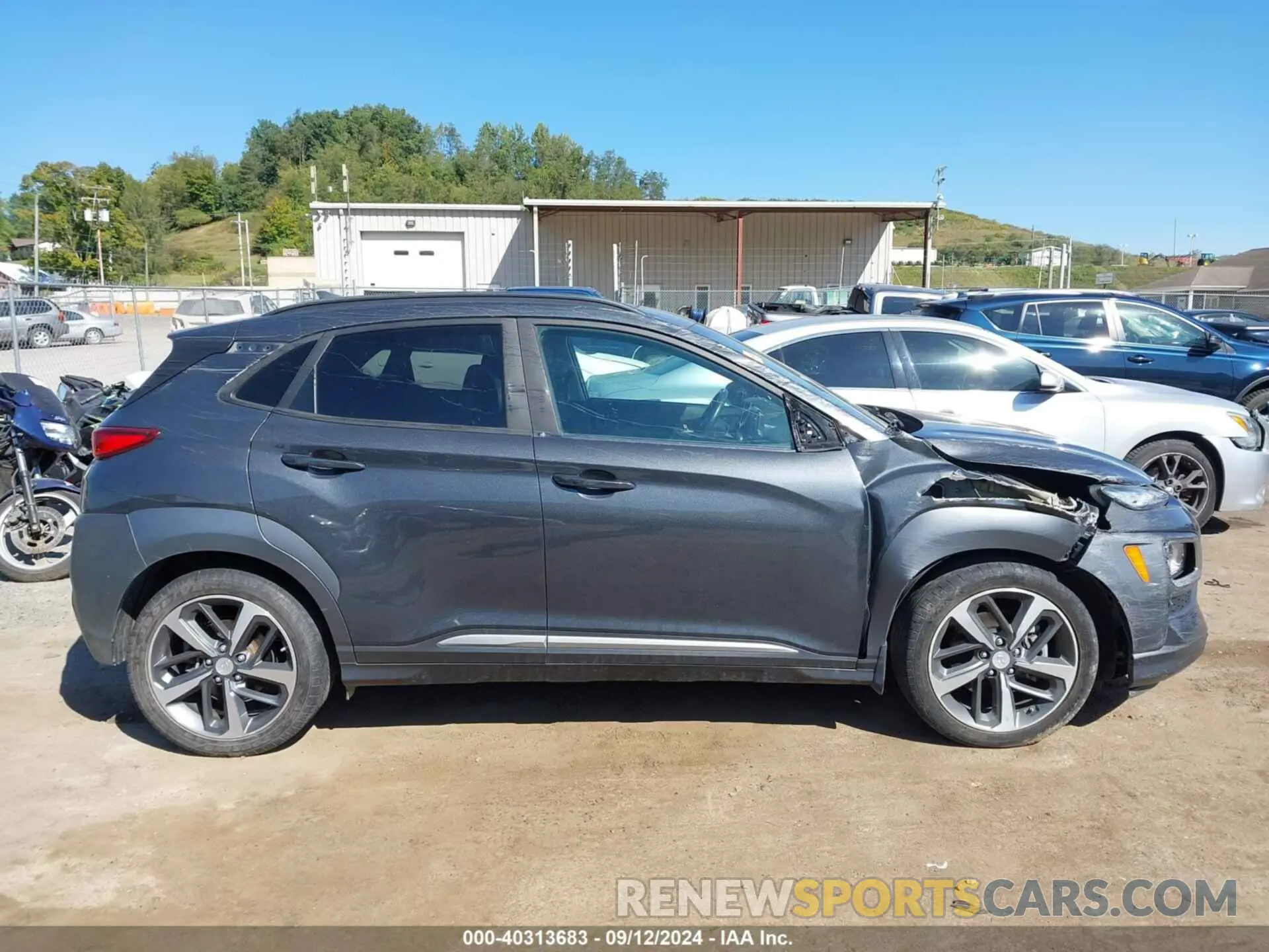 14 Photograph of a damaged car KM8K3CA52LU486346 HYUNDAI KONA 2020