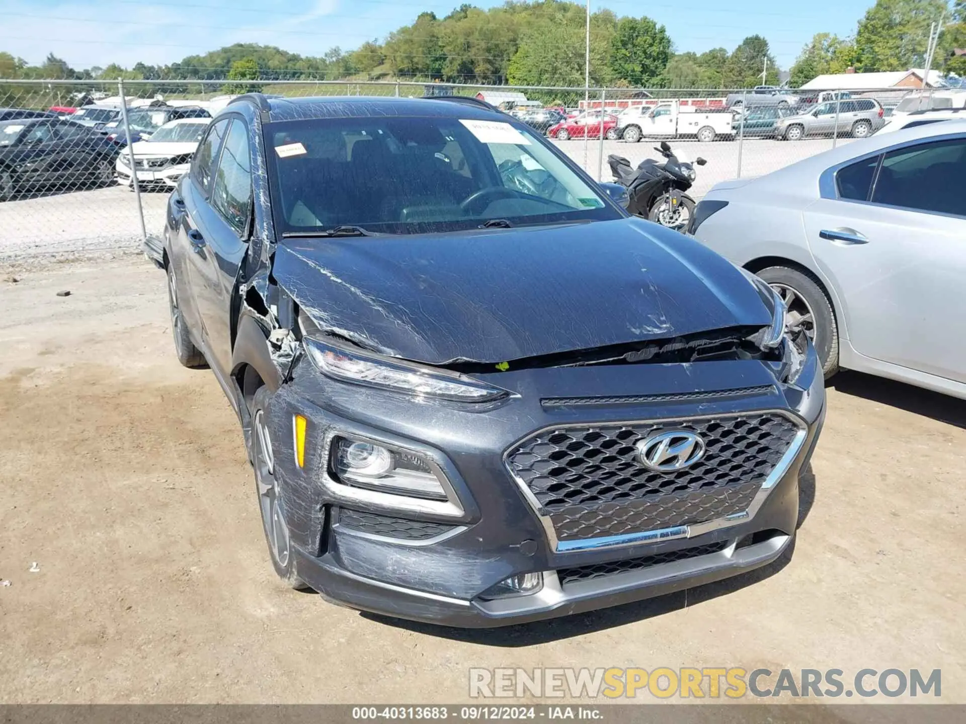 6 Photograph of a damaged car KM8K3CA52LU486346 HYUNDAI KONA 2020