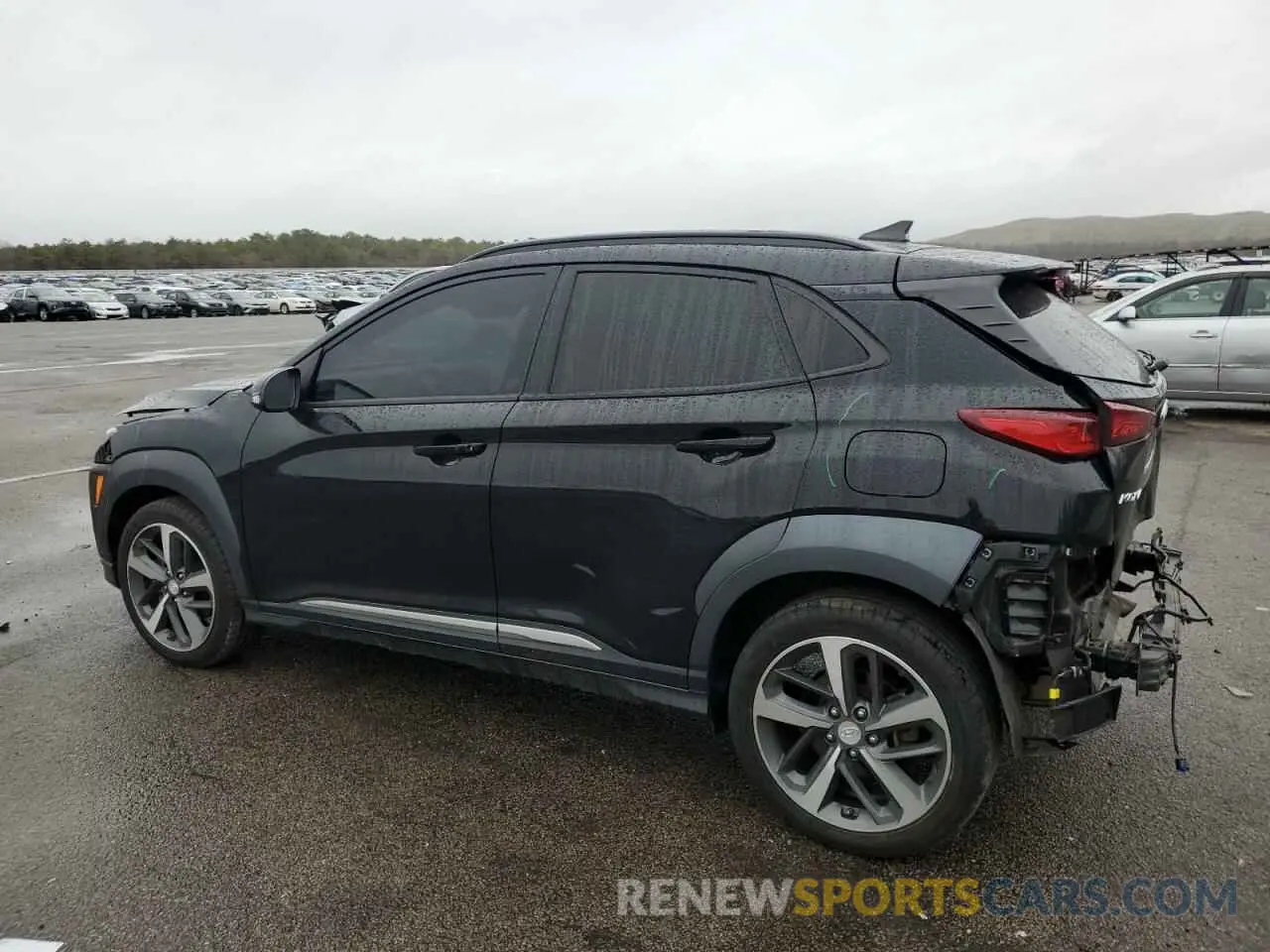 2 Фотография поврежденного автомобиля KM8K3CA53LU453243 HYUNDAI KONA 2020