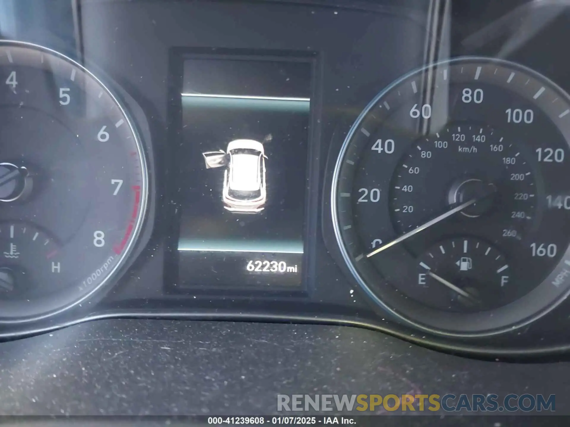 7 Photograph of a damaged car KM8K3CA53LU525591 HYUNDAI KONA 2020
