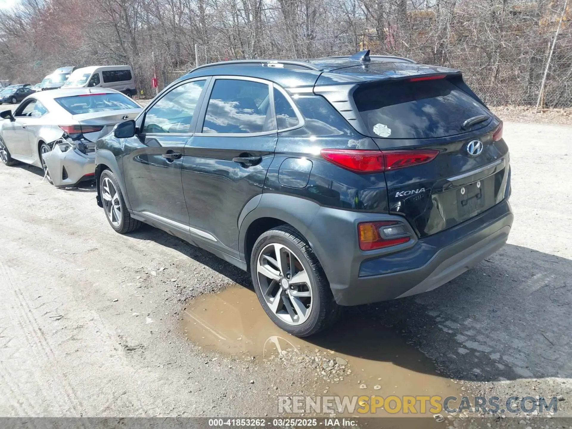 3 Фотография поврежденного автомобиля KM8K3CA54LU403886 HYUNDAI KONA 2020