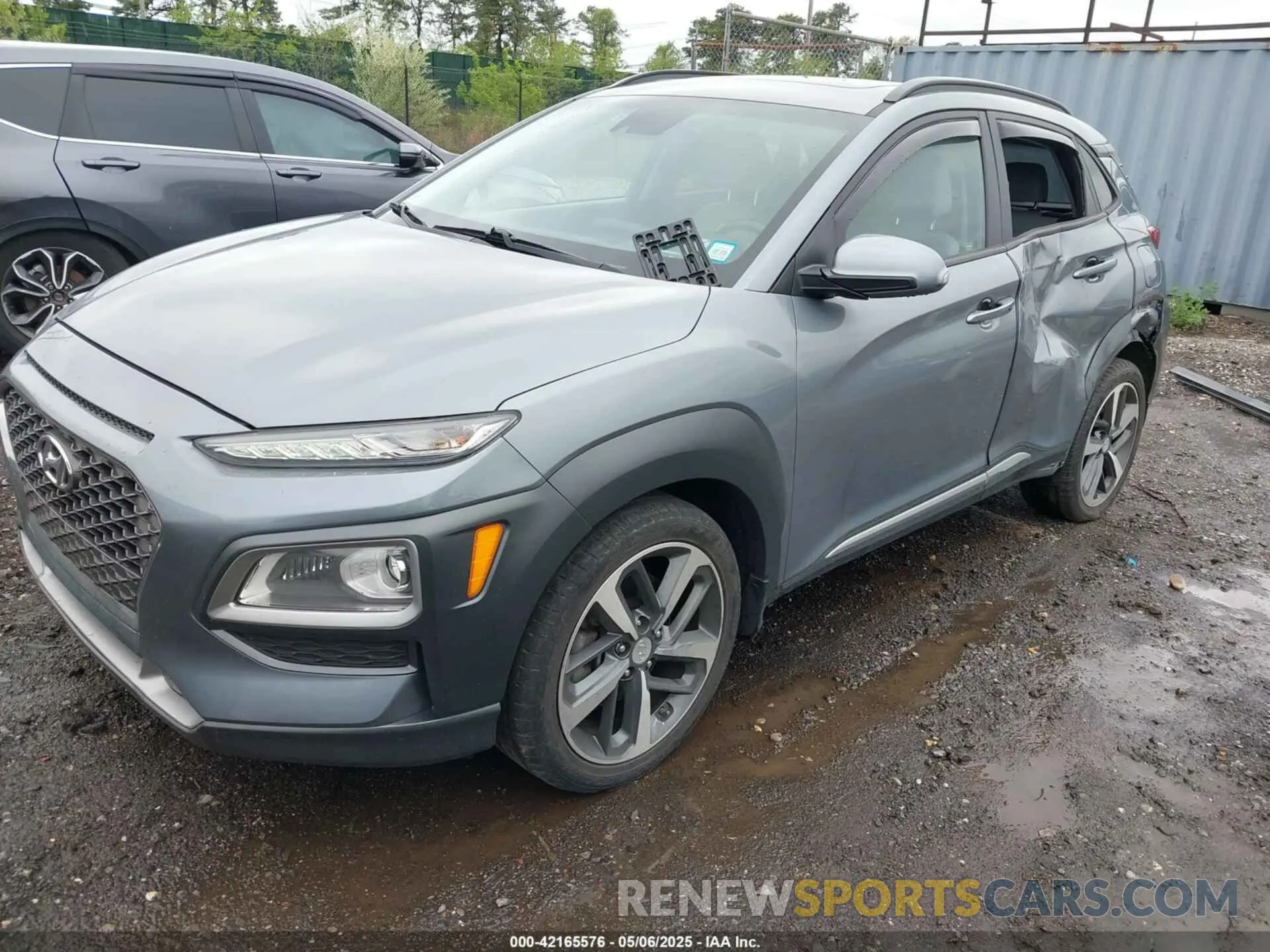 2 Photograph of a damaged car KM8K3CA5XLU396152 HYUNDAI KONA 2020