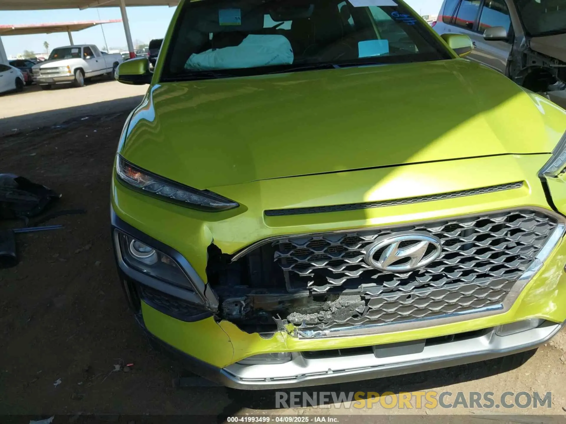 6 Фотография поврежденного автомобиля KM8K53A52LU486891 HYUNDAI KONA 2020