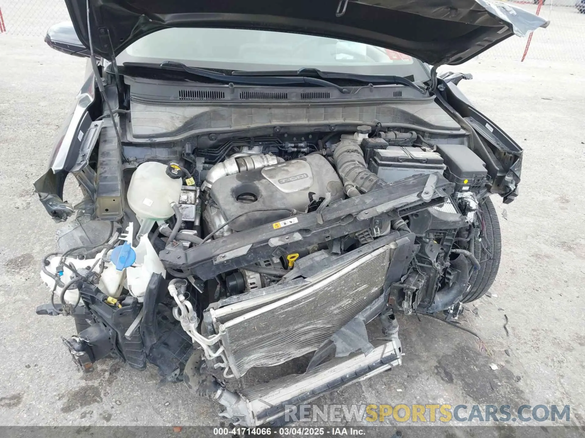 10 Photograph of a damaged car KM8K53A55LU549563 HYUNDAI KONA 2020