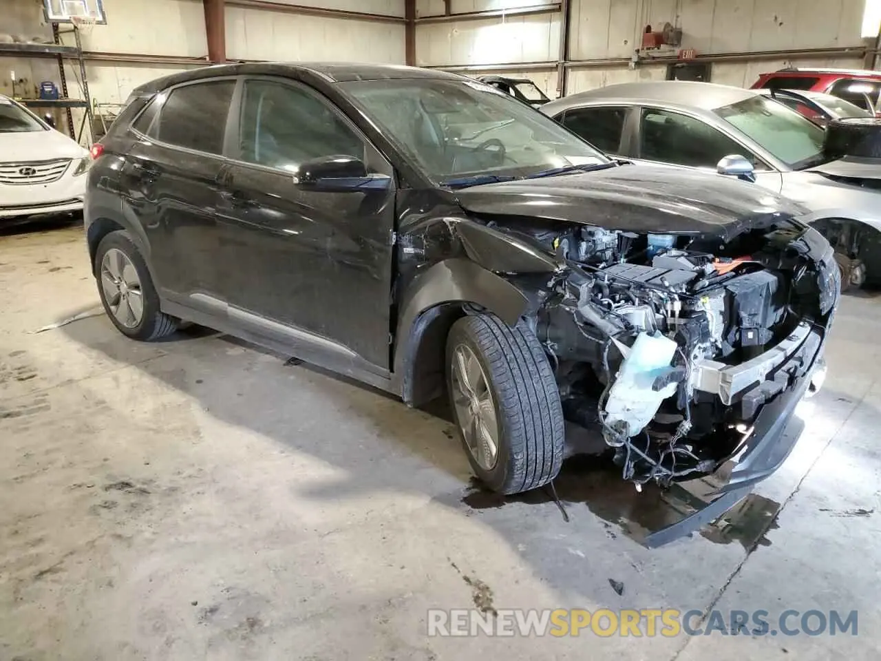 4 Фотография поврежденного автомобиля KM8K53AG2LU092812 HYUNDAI KONA 2020