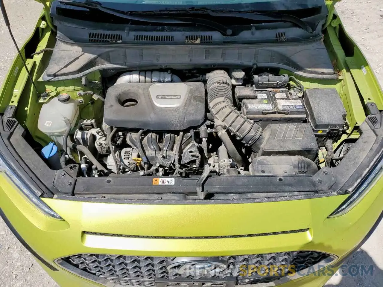 12 Photograph of a damaged car KM8K5CA50LU501596 HYUNDAI KONA 2020