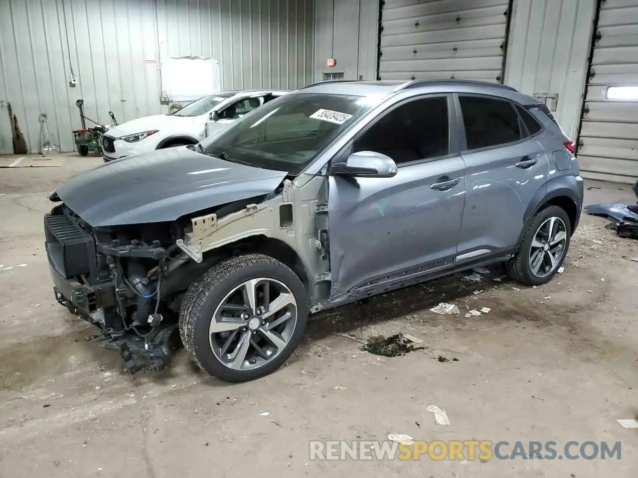 1 Фотография поврежденного автомобиля KM8K5CA51LU440209 HYUNDAI KONA 2020