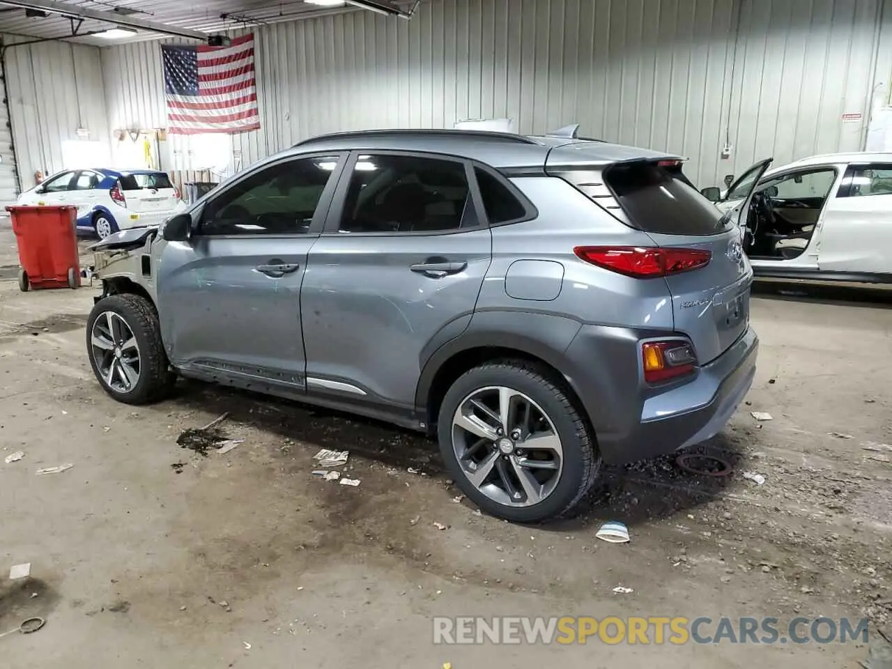 2 Фотография поврежденного автомобиля KM8K5CA51LU440209 HYUNDAI KONA 2020