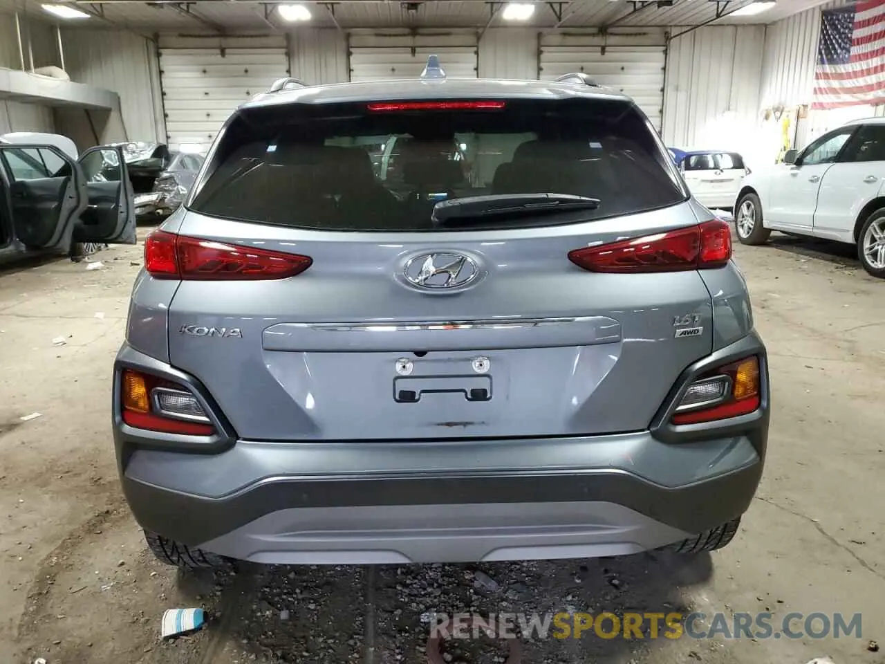 6 Фотография поврежденного автомобиля KM8K5CA51LU440209 HYUNDAI KONA 2020