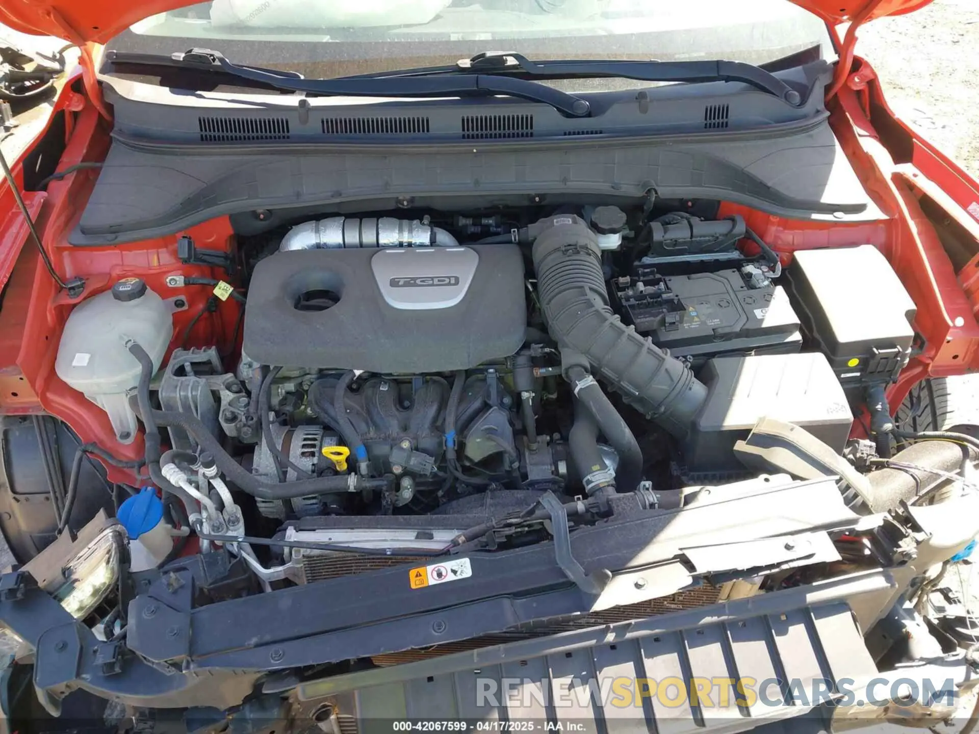 10 Фотография поврежденного автомобиля KM8K5CA51LU539807 HYUNDAI KONA 2020