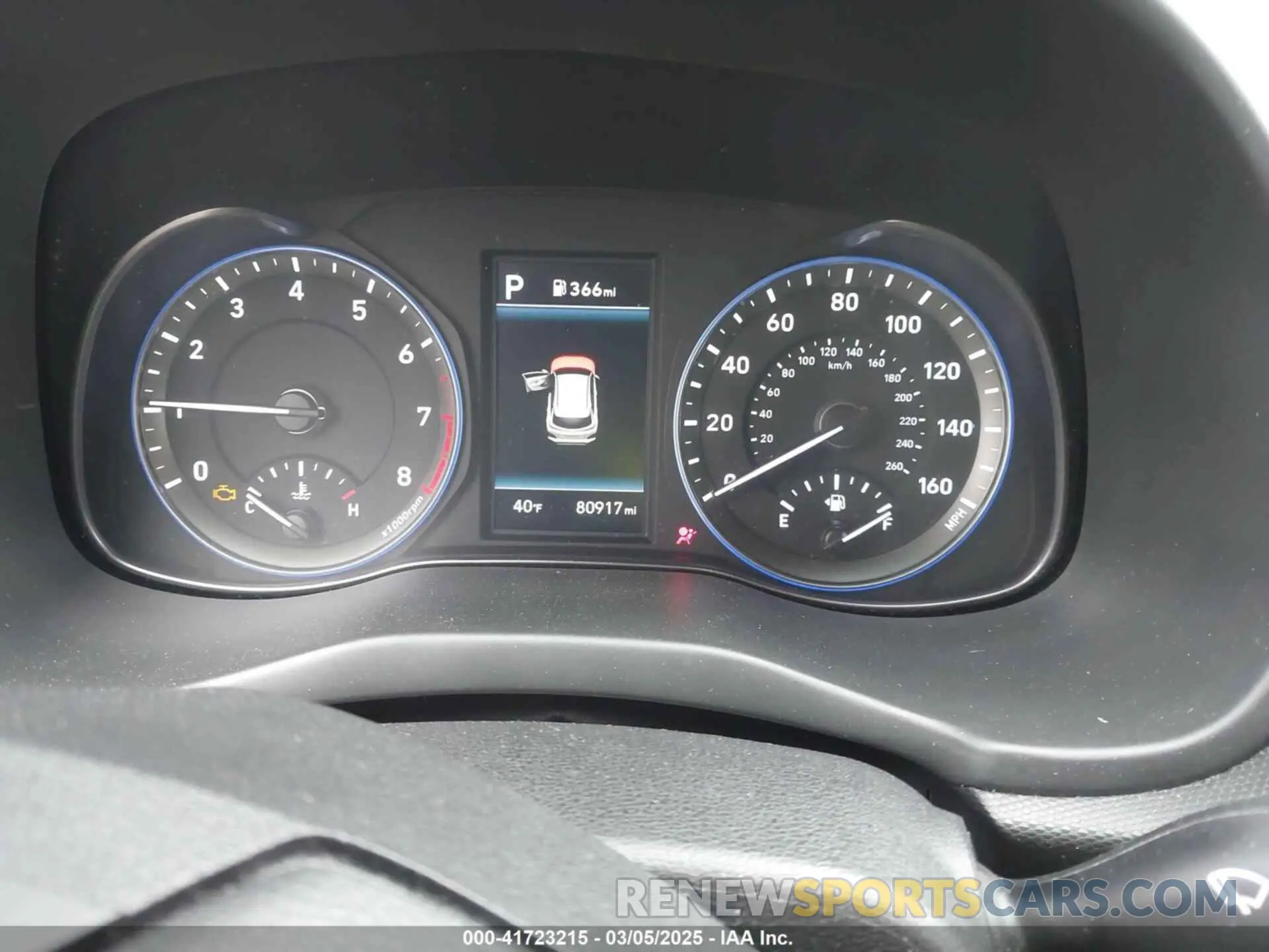 7 Photograph of a damaged car KM8K5CA54LU428684 HYUNDAI KONA 2020