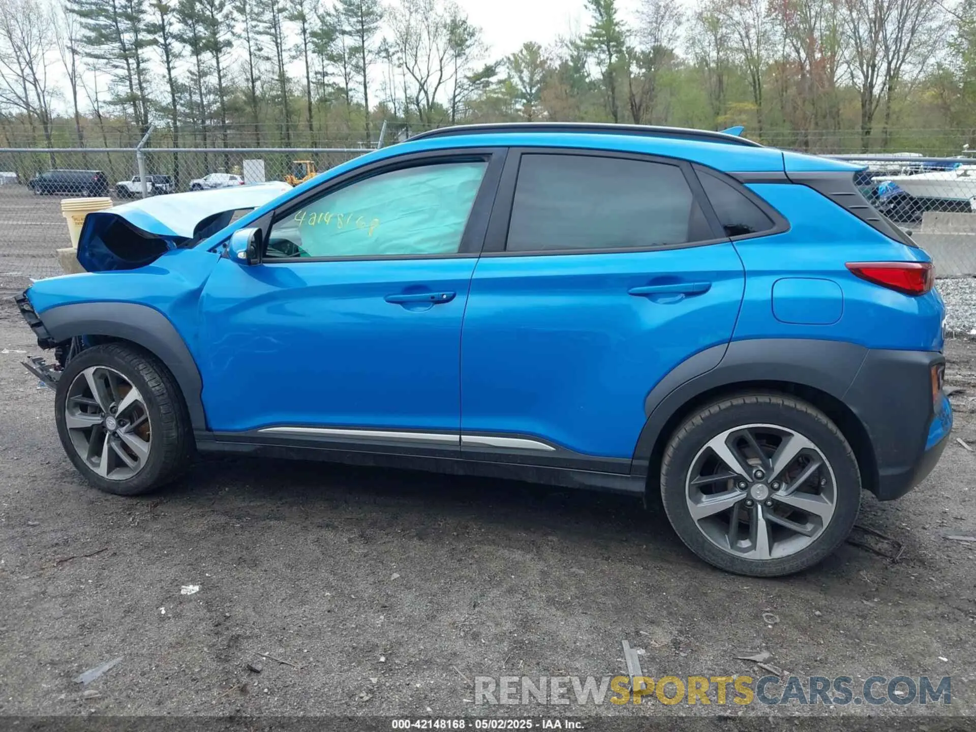 13 Photograph of a damaged car KM8K5CA57LU495375 HYUNDAI KONA 2020