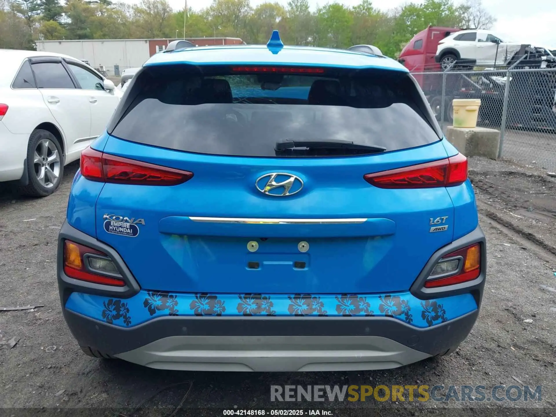 15 Photograph of a damaged car KM8K5CA57LU495375 HYUNDAI KONA 2020