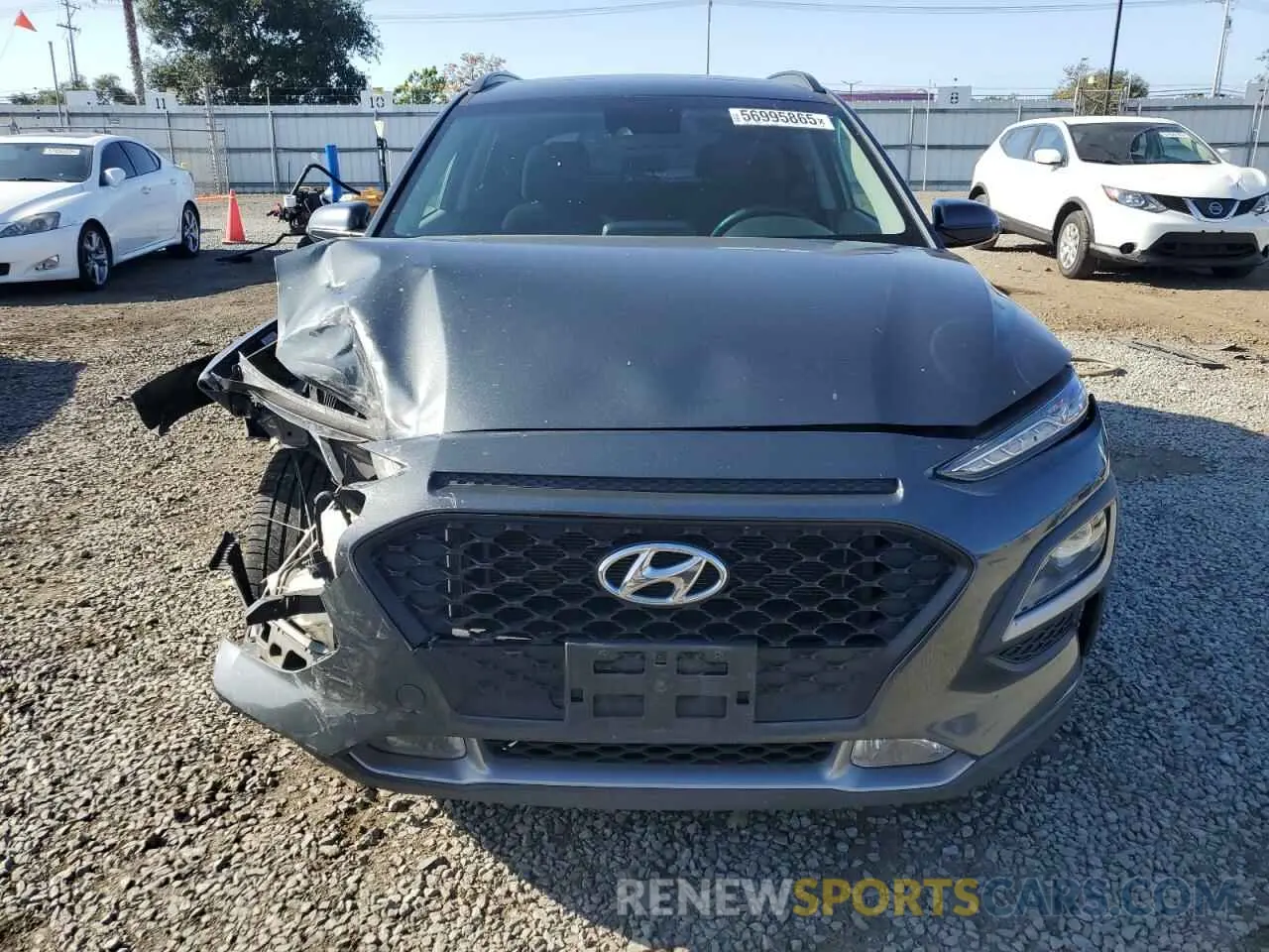 5 Photograph of a damaged car KM8K62AA4LU427281 HYUNDAI KONA 2020