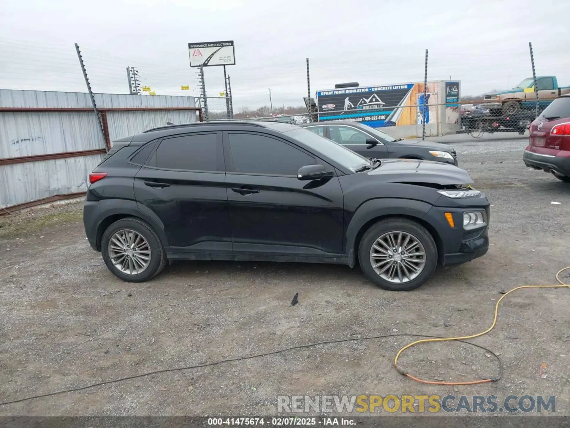 13 Photograph of a damaged car KM8K62AA4LU428995 HYUNDAI KONA 2020