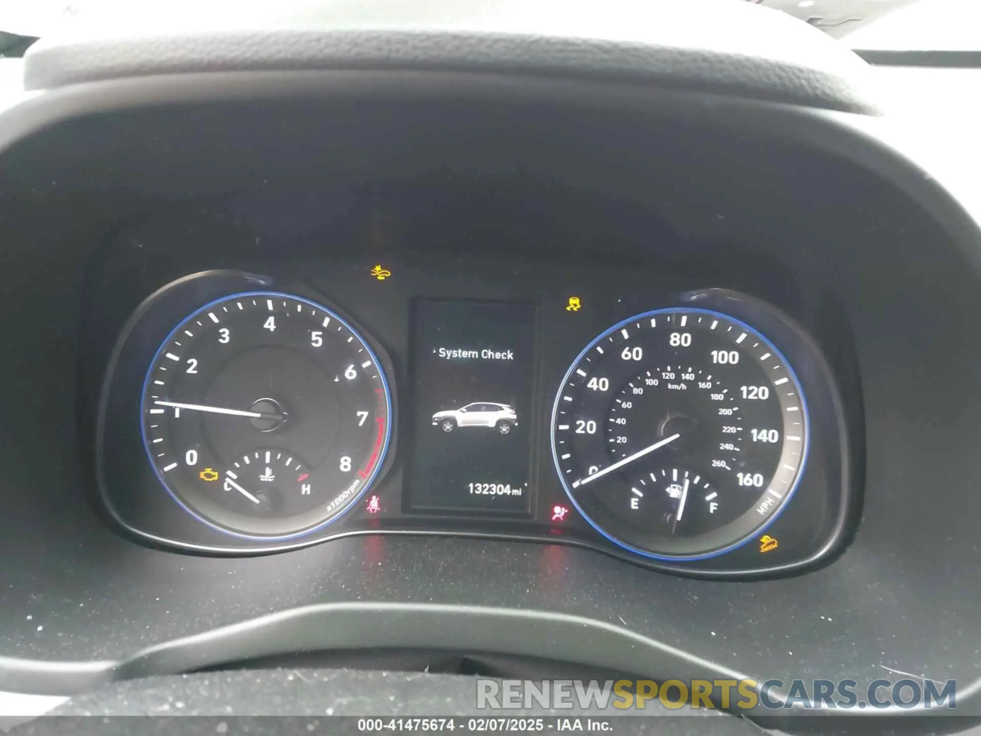 7 Photograph of a damaged car KM8K62AA4LU428995 HYUNDAI KONA 2020