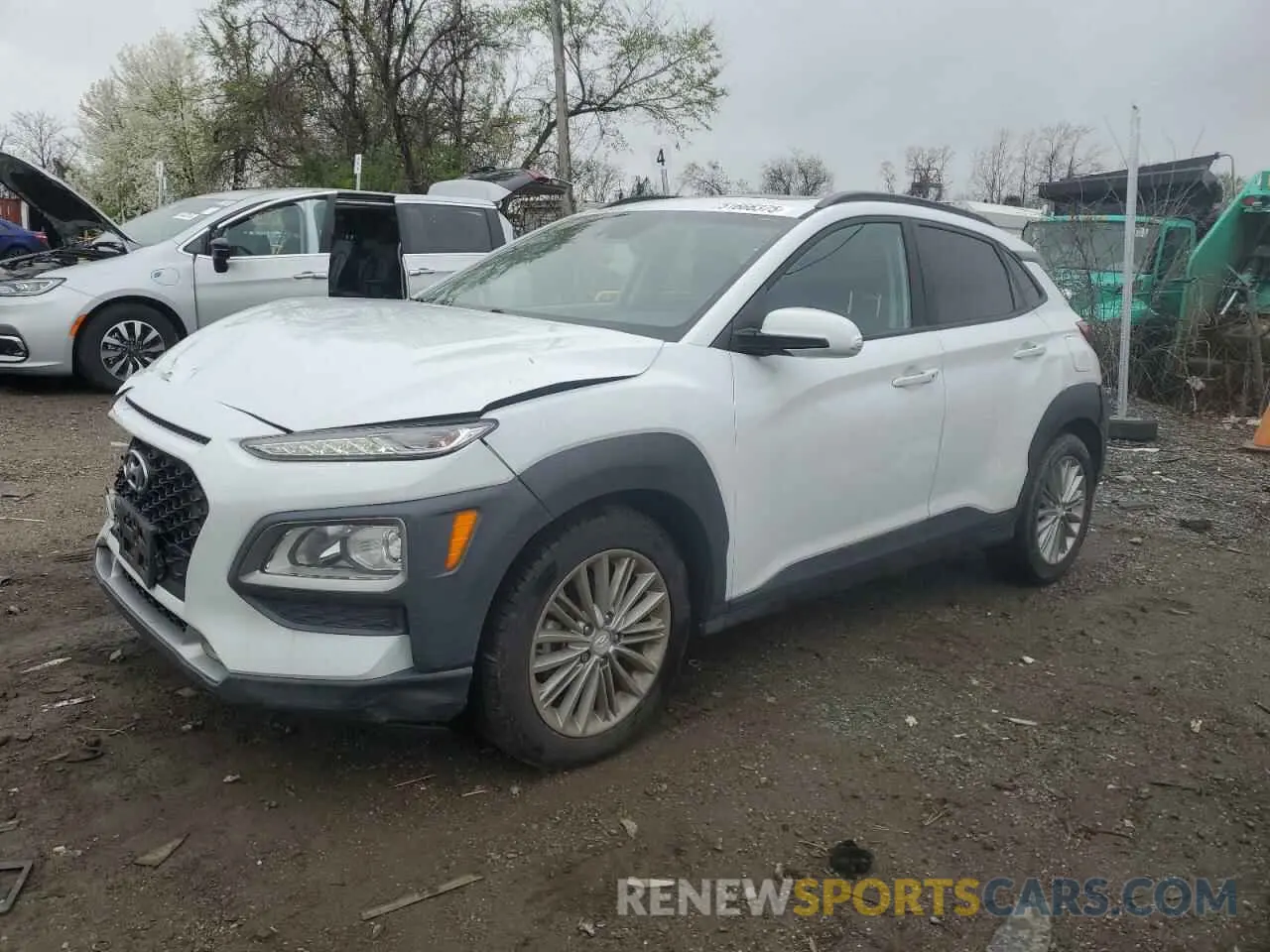 1 Photograph of a damaged car KM8K62AA9LU497228 HYUNDAI KONA 2020