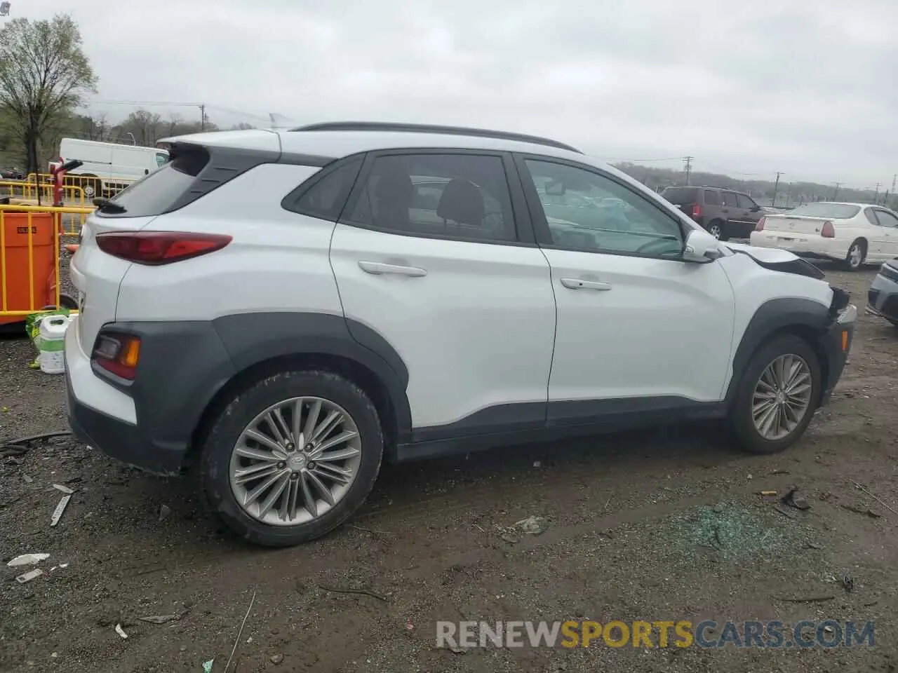 3 Photograph of a damaged car KM8K62AA9LU497228 HYUNDAI KONA 2020
