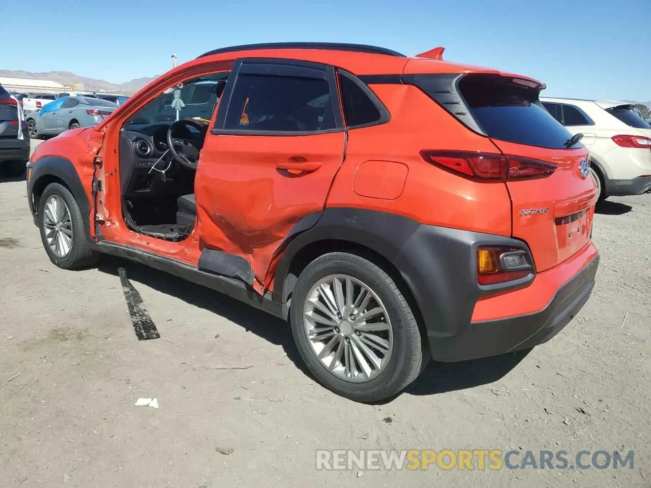 2 Photograph of a damaged car KM8K62AA9LU539459 HYUNDAI KONA 2020