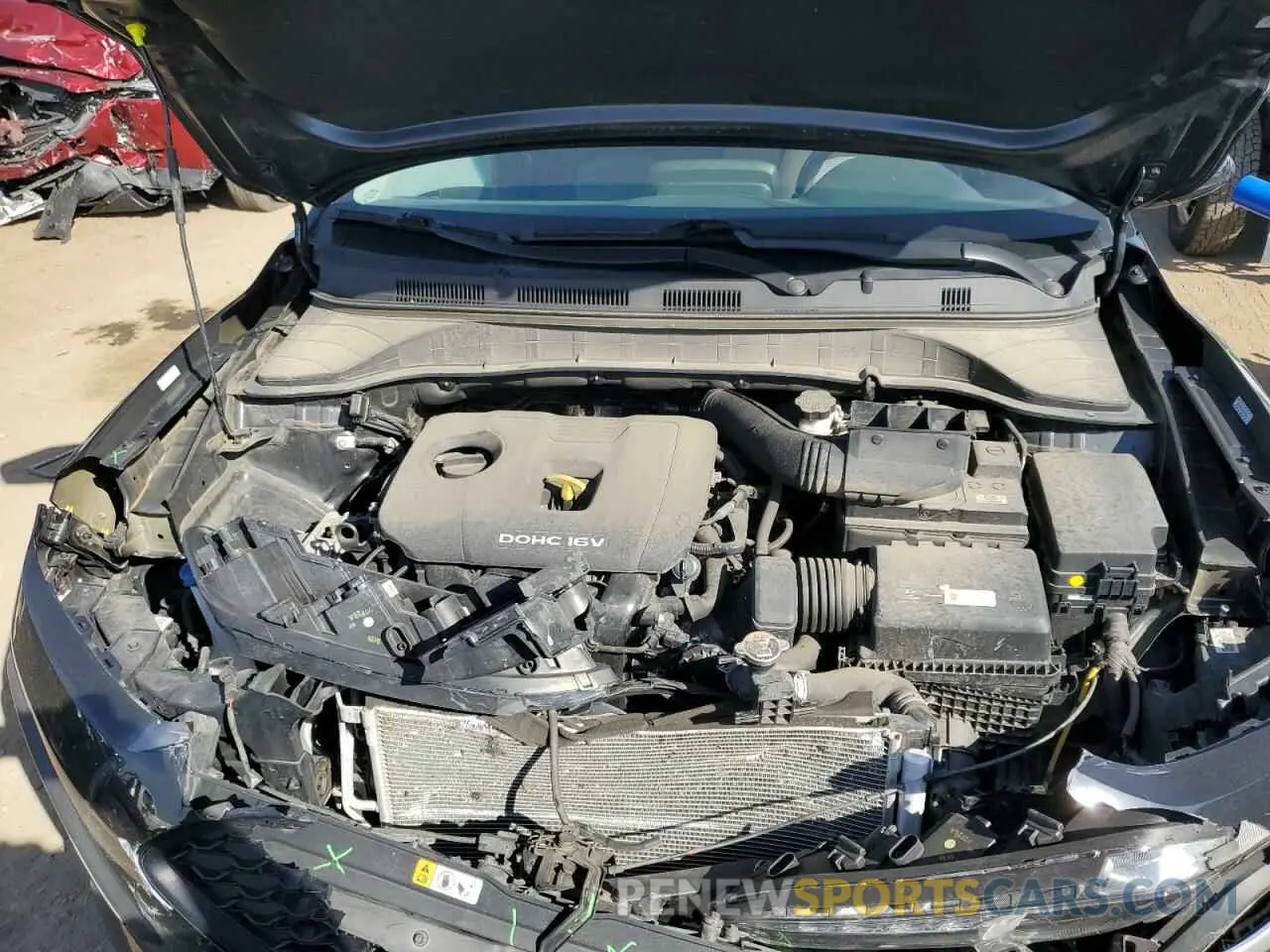 12 Photograph of a damaged car KM8K6CAA5LU480688 HYUNDAI KONA 2020