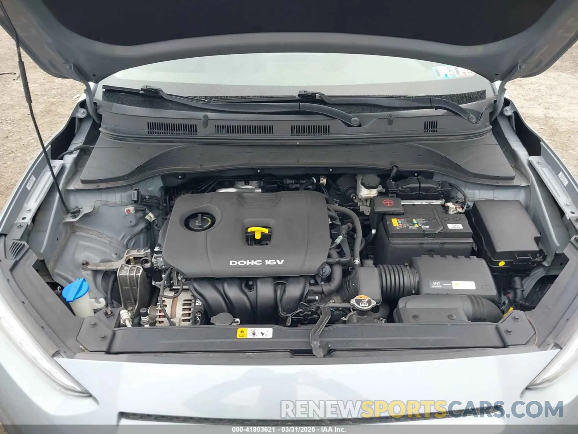 10 Photograph of a damaged car KM8K6CAA6LU448963 HYUNDAI KONA 2020