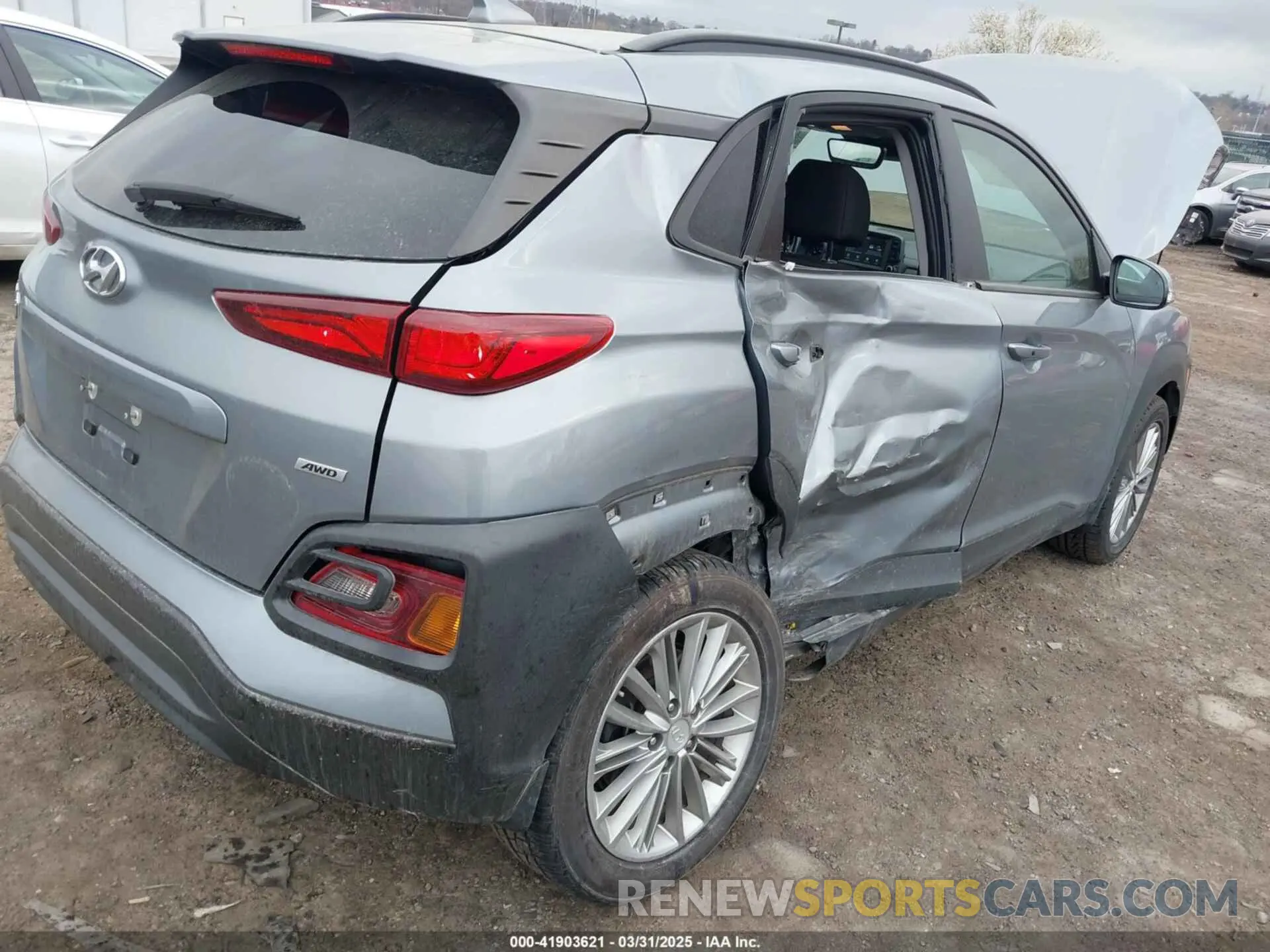 12 Photograph of a damaged car KM8K6CAA6LU448963 HYUNDAI KONA 2020
