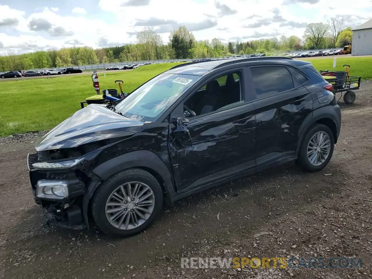 1 Фотография поврежденного автомобиля KM8K6CAA7LU478893 HYUNDAI KONA 2020