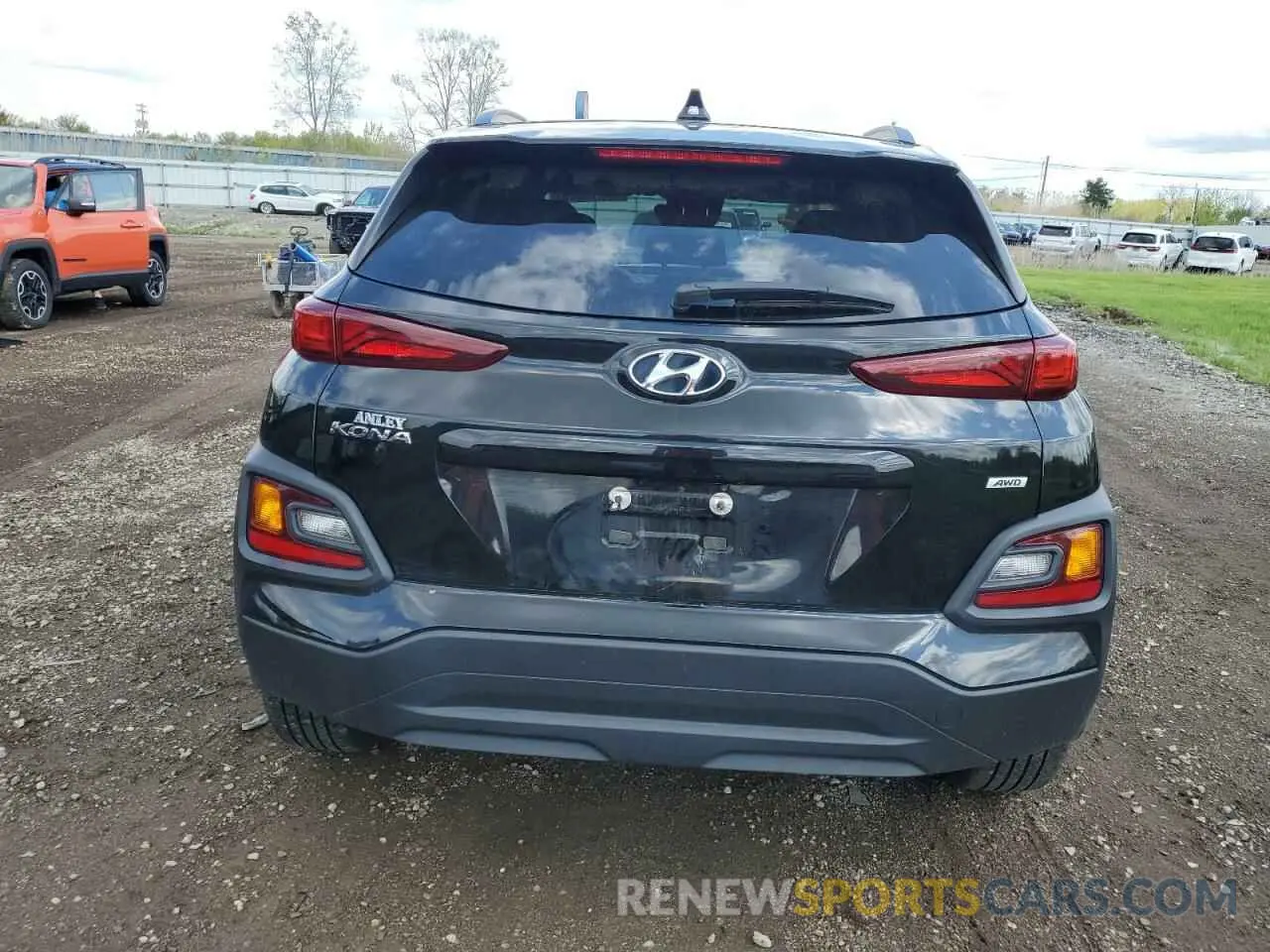 6 Фотография поврежденного автомобиля KM8K6CAA7LU478893 HYUNDAI KONA 2020