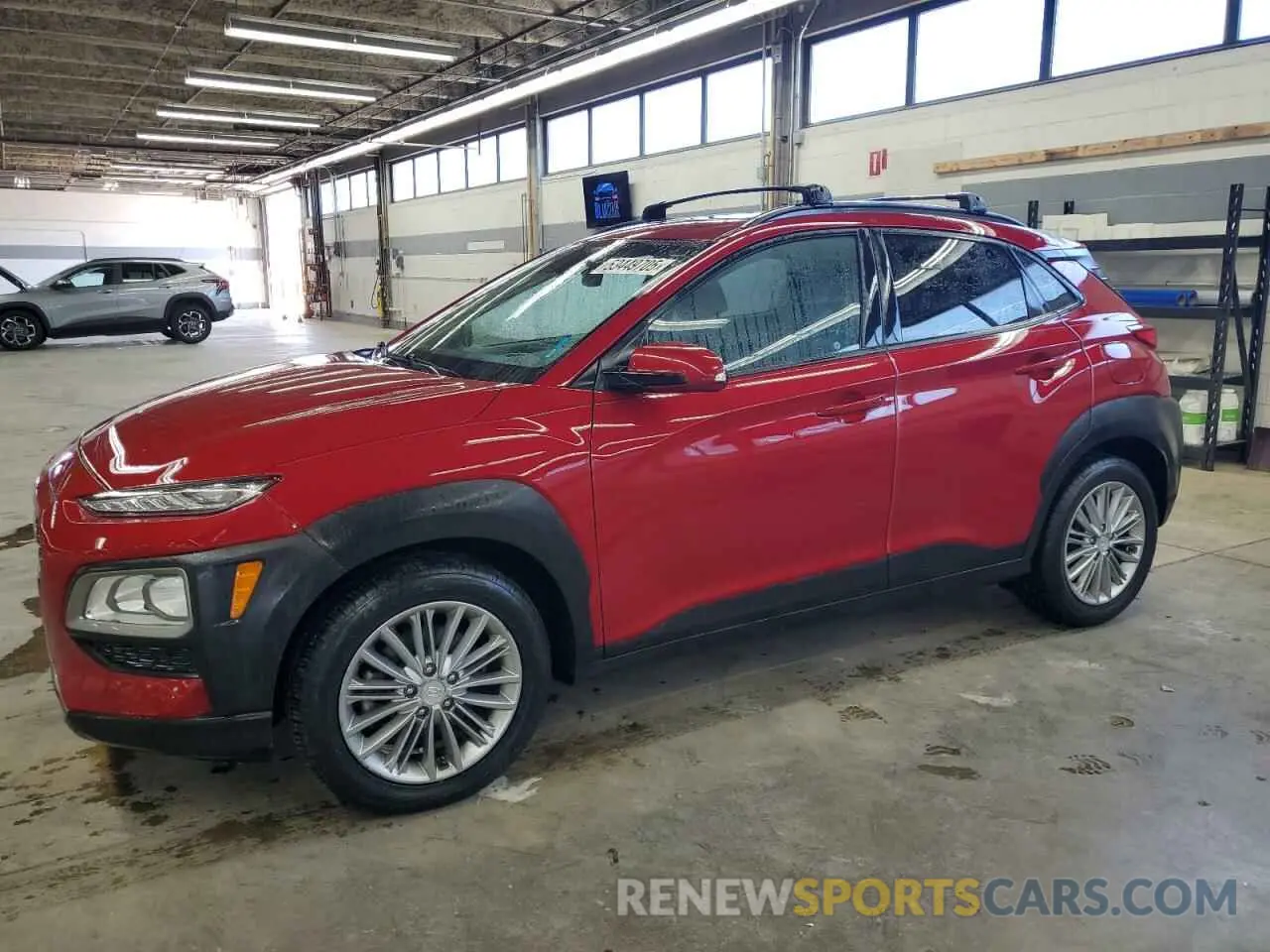 1 Photograph of a damaged car KM8K6CAAXLU583329 HYUNDAI KONA 2020