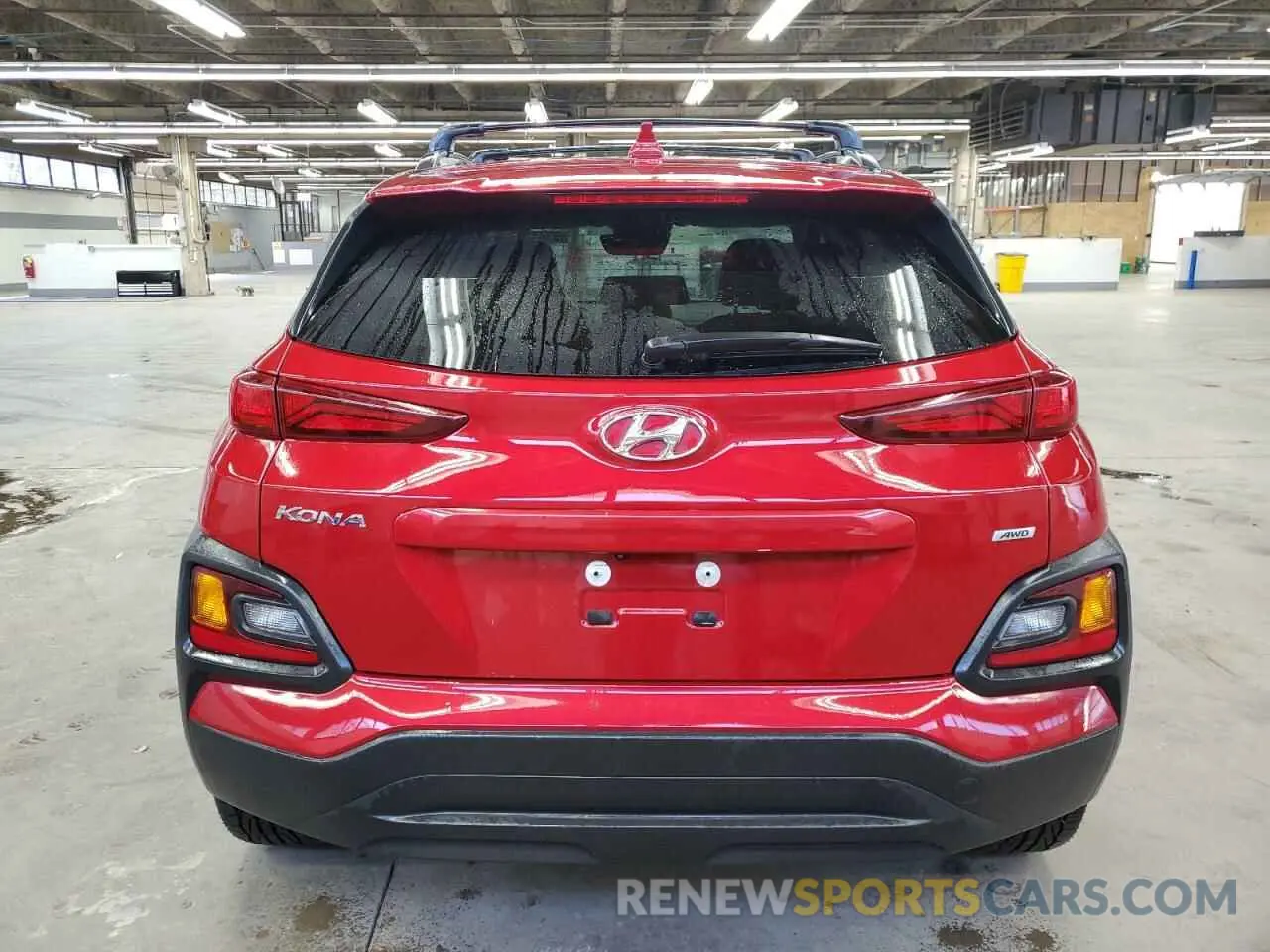 6 Photograph of a damaged car KM8K6CAAXLU583329 HYUNDAI KONA 2020