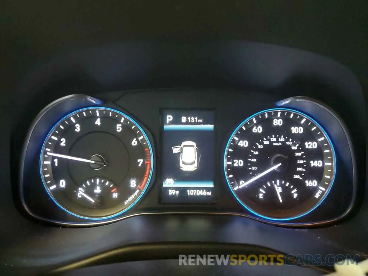9 Photograph of a damaged car KM8K6CAAXLU583329 HYUNDAI KONA 2020