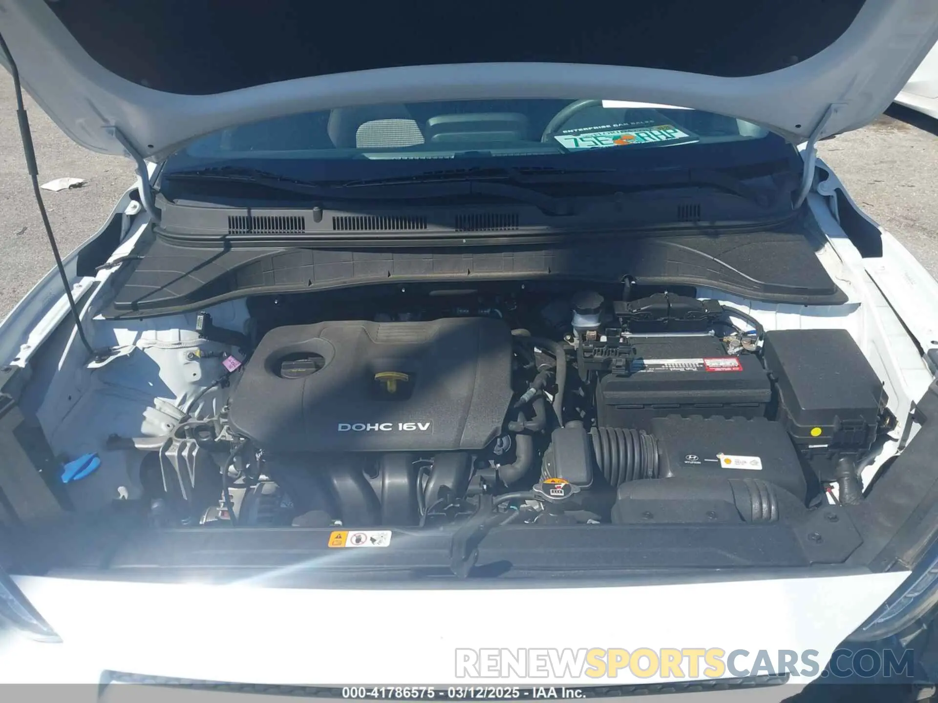 10 Photograph of a damaged car KM8K12AA0MU644343 HYUNDAI KONA 2021