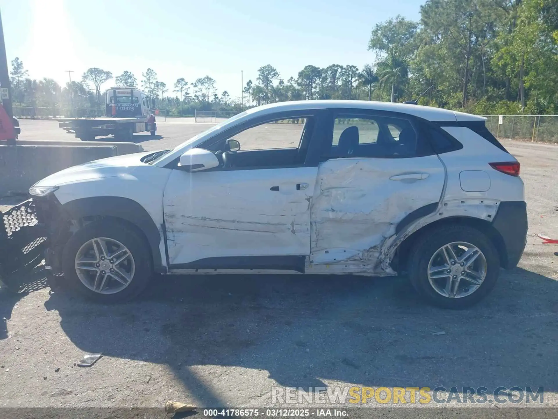 14 Photograph of a damaged car KM8K12AA0MU644343 HYUNDAI KONA 2021