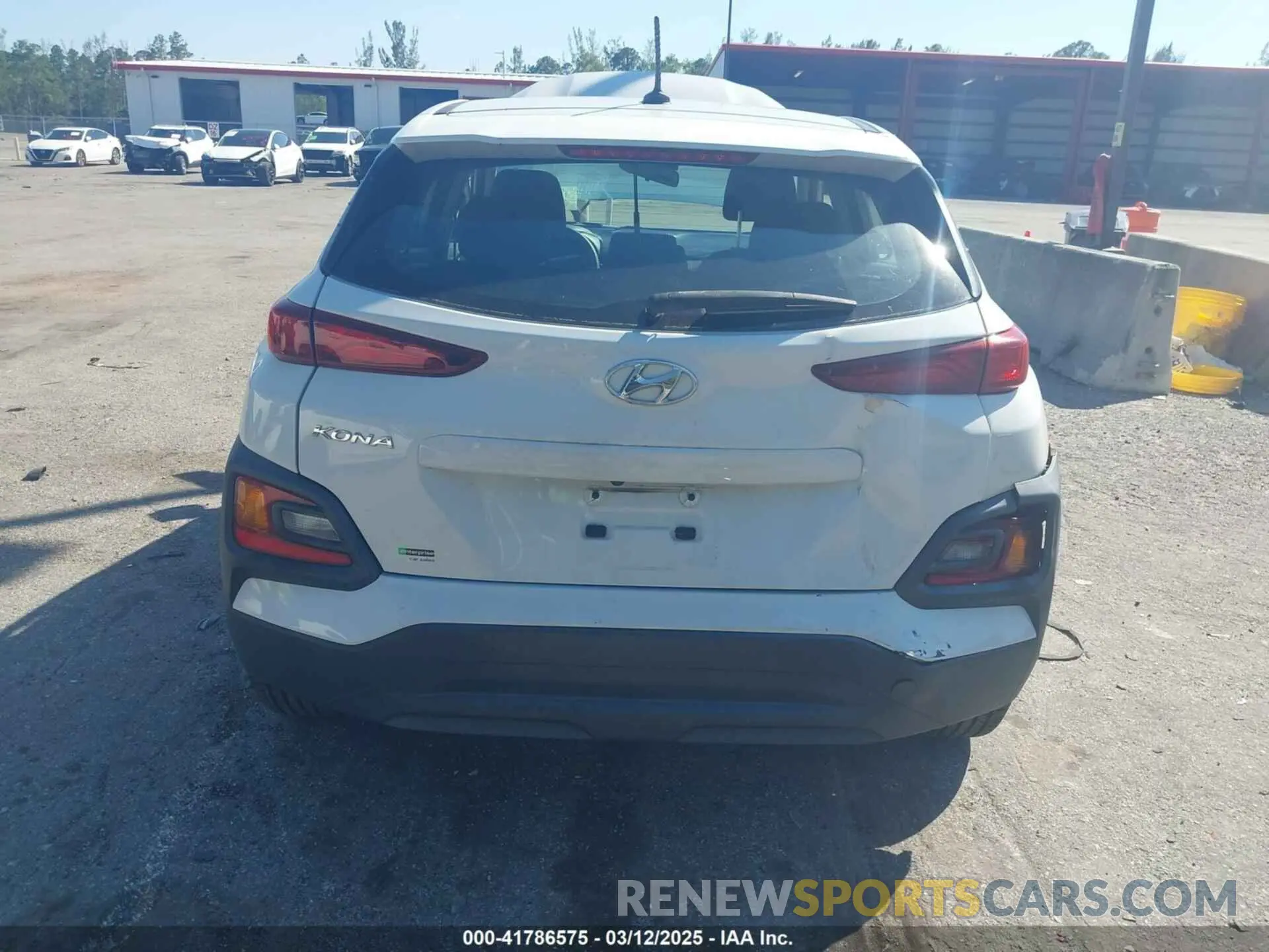 16 Photograph of a damaged car KM8K12AA0MU644343 HYUNDAI KONA 2021