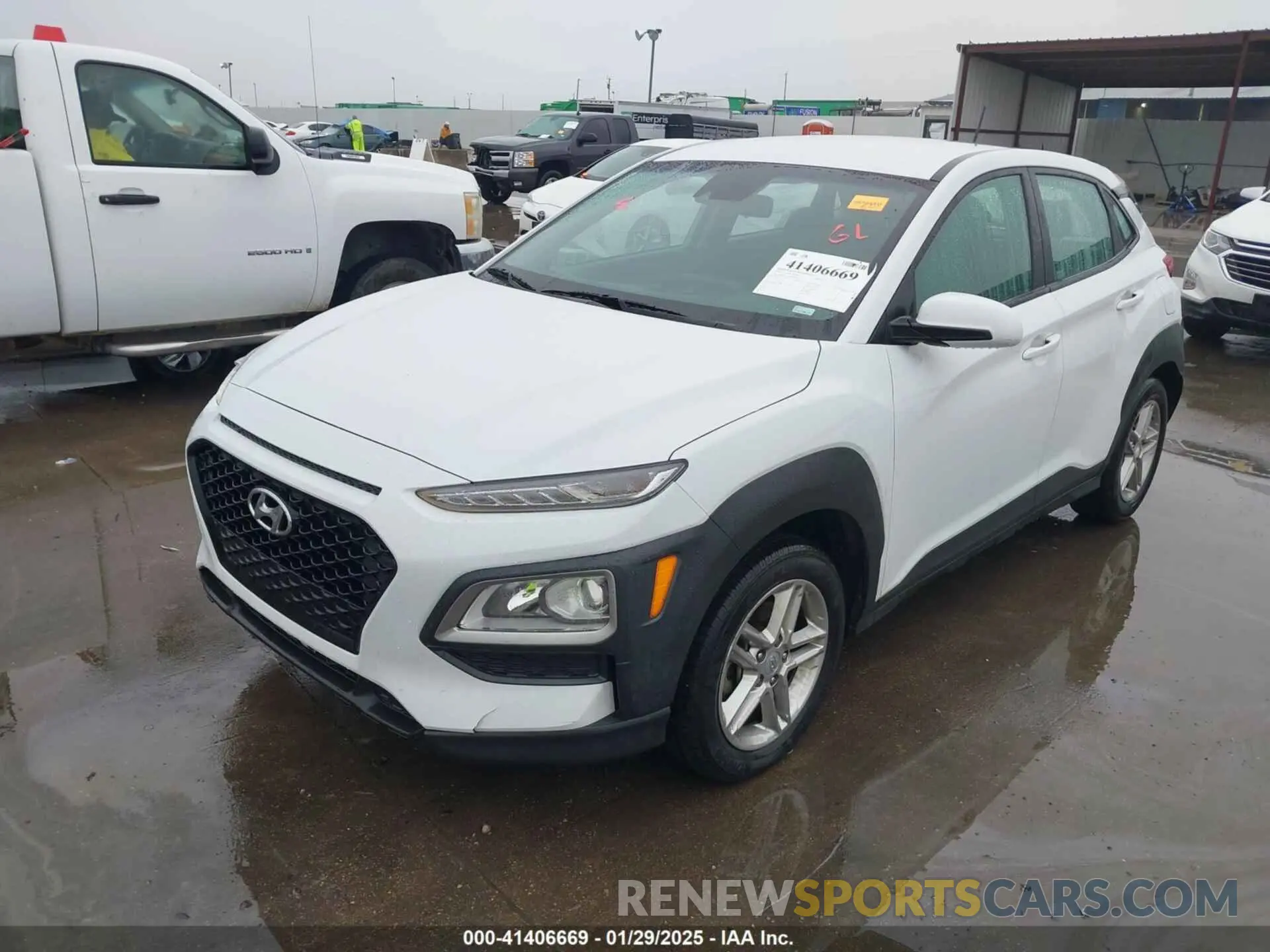 2 Фотография поврежденного автомобиля KM8K12AA1MU646845 HYUNDAI KONA 2021