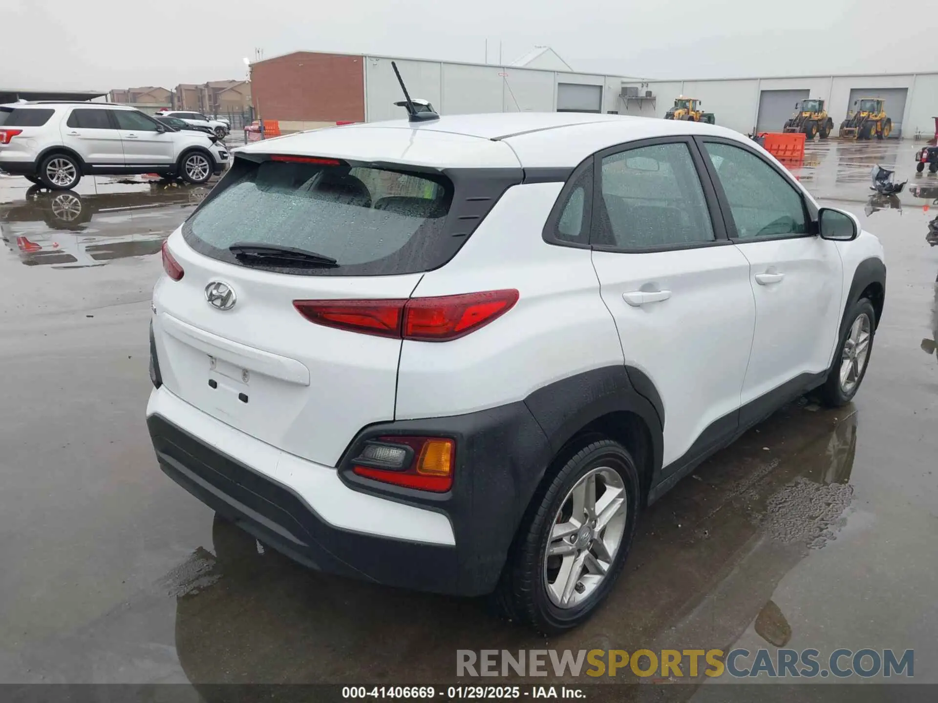 4 Фотография поврежденного автомобиля KM8K12AA1MU646845 HYUNDAI KONA 2021