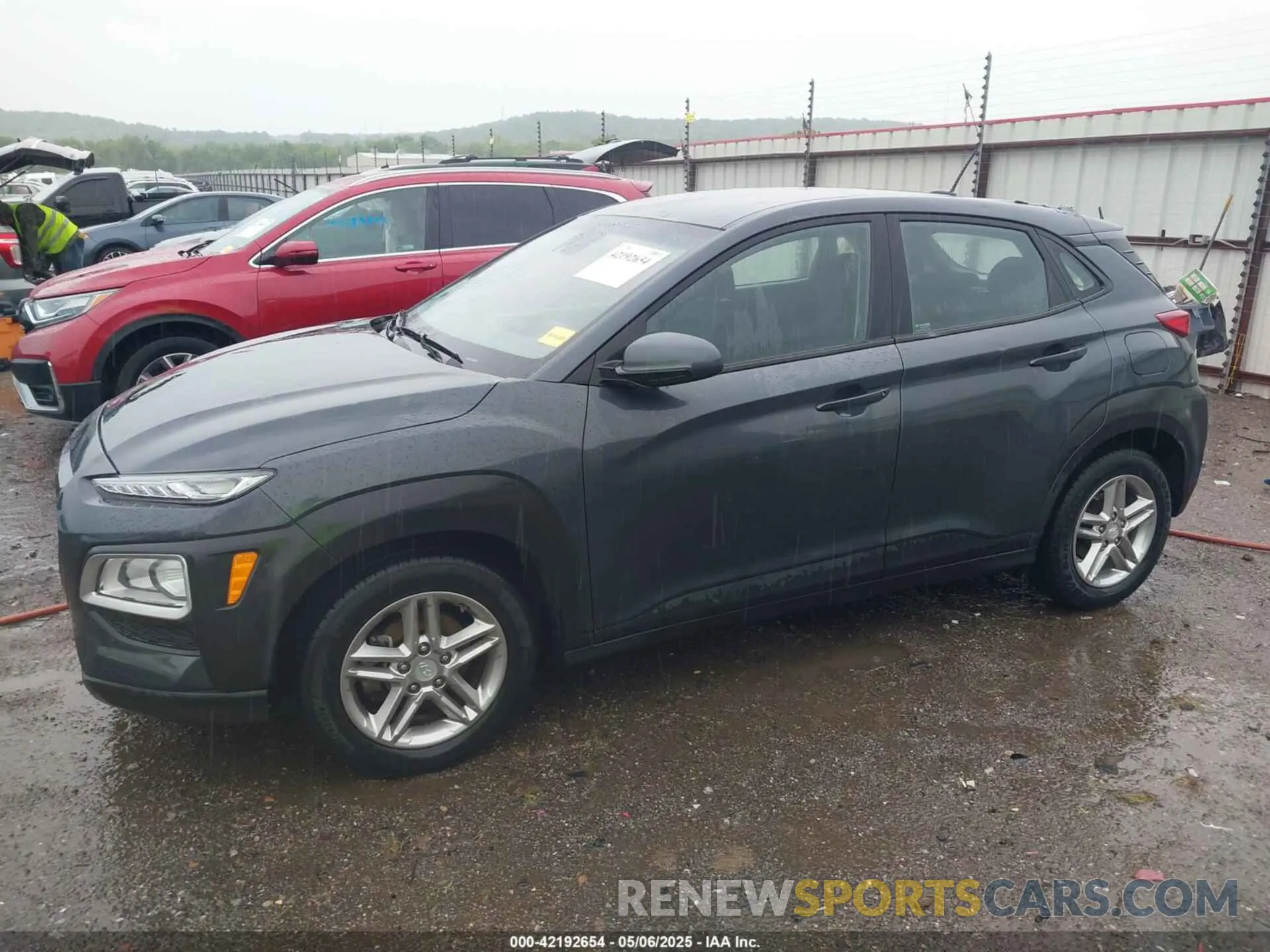 14 Фотография поврежденного автомобиля KM8K12AA2MU612414 HYUNDAI KONA 2021