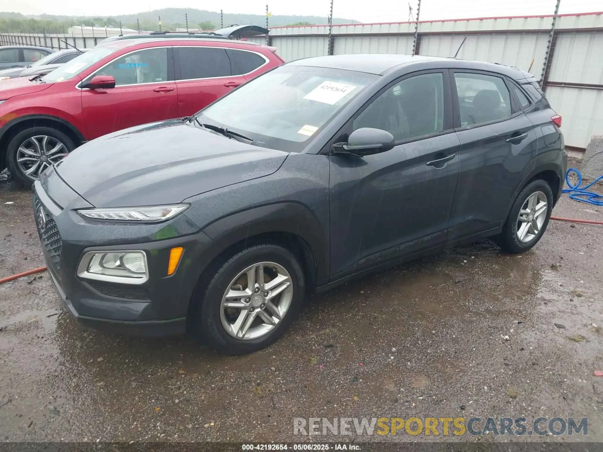 2 Фотография поврежденного автомобиля KM8K12AA2MU612414 HYUNDAI KONA 2021