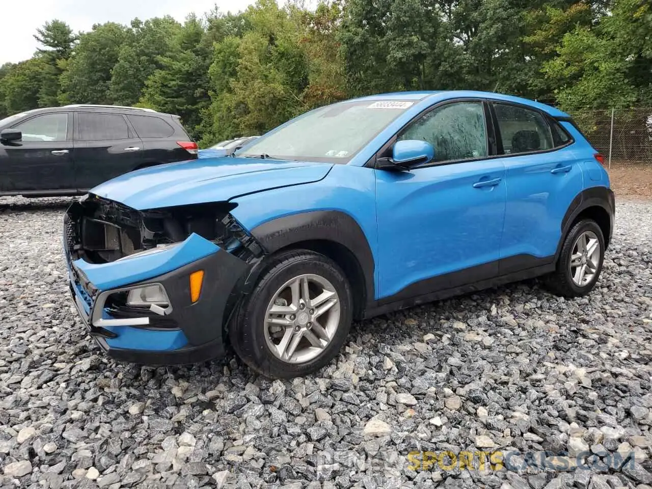 1 Фотография поврежденного автомобиля KM8K12AA2MU638754 HYUNDAI KONA 2021