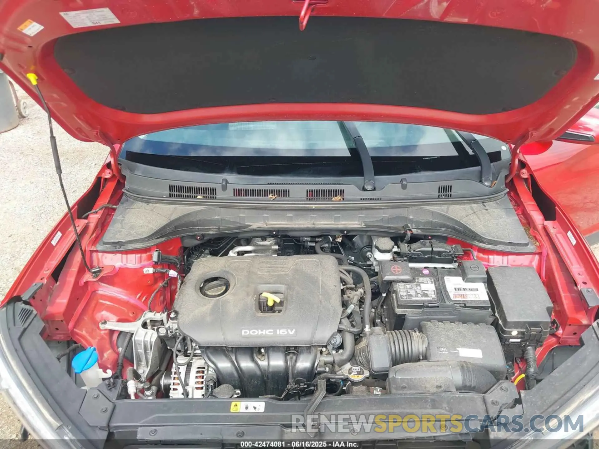 10 Photograph of a damaged car KM8K12AA2MU644148 HYUNDAI KONA 2021
