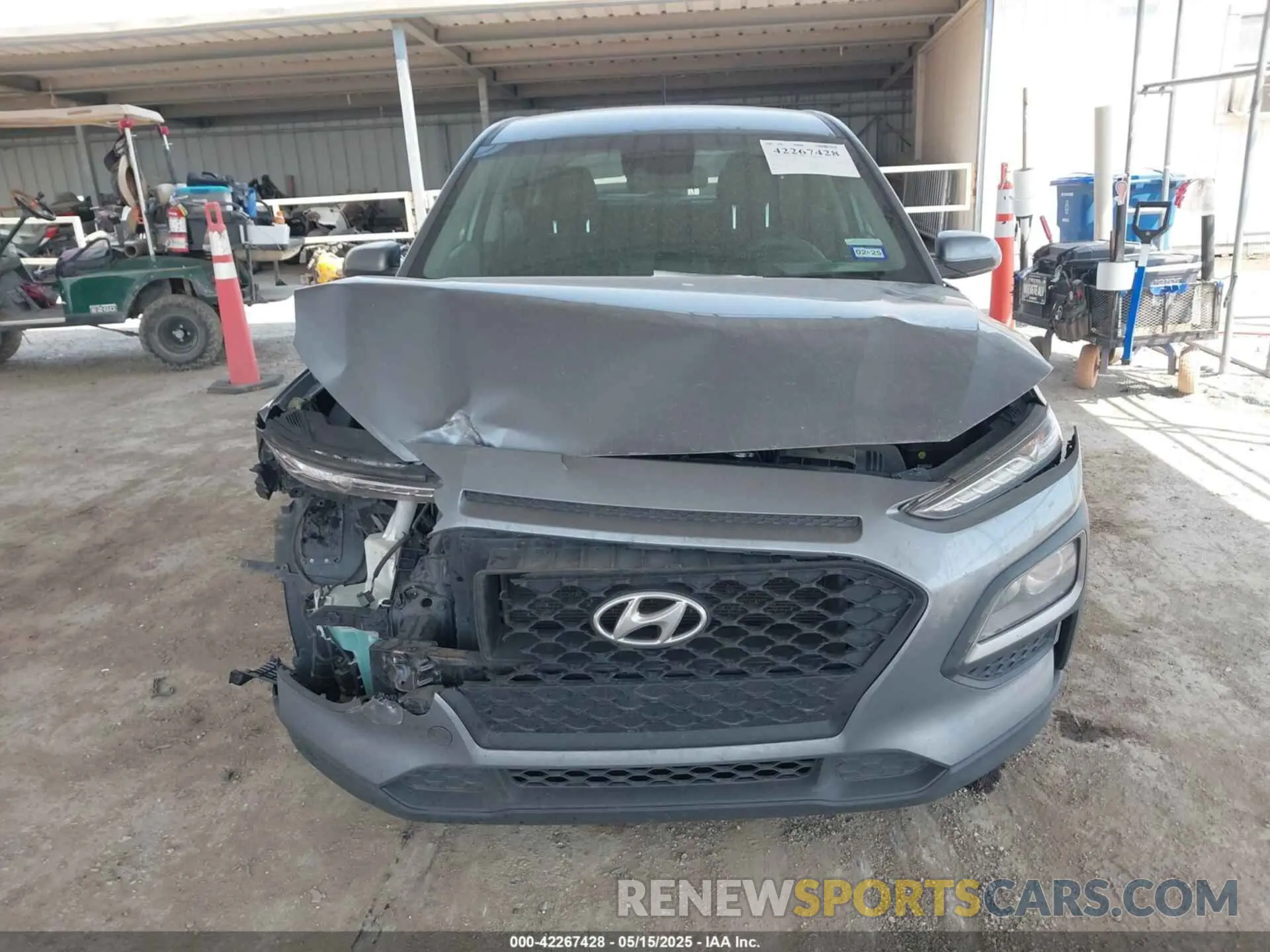 13 Photograph of a damaged car KM8K12AA3MU611563 HYUNDAI KONA 2021
