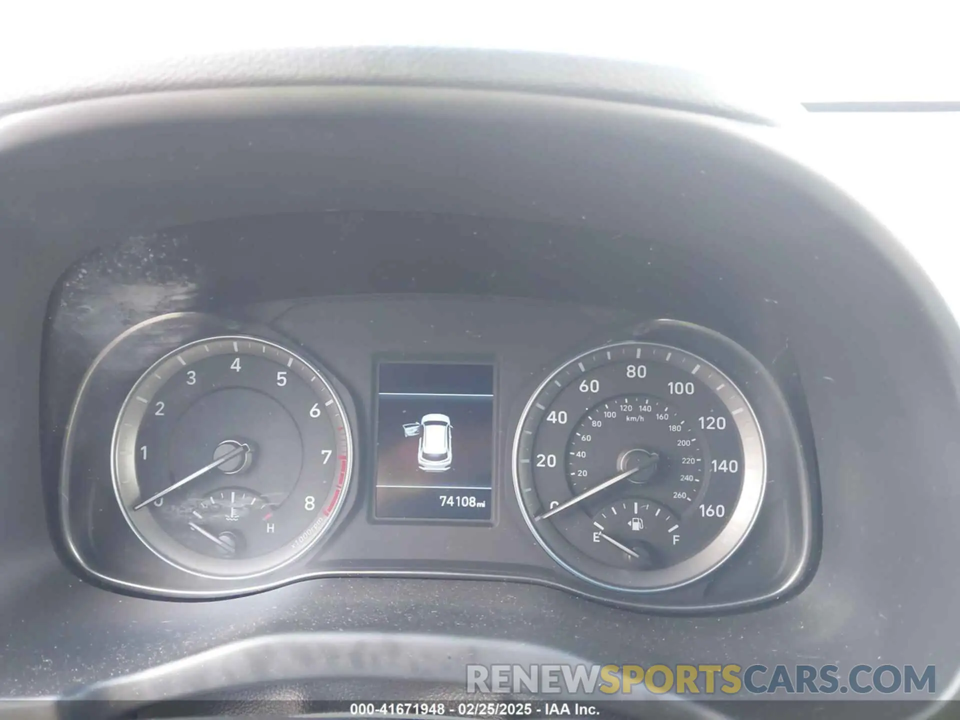 7 Photograph of a damaged car KM8K12AA3MU665865 HYUNDAI KONA 2021