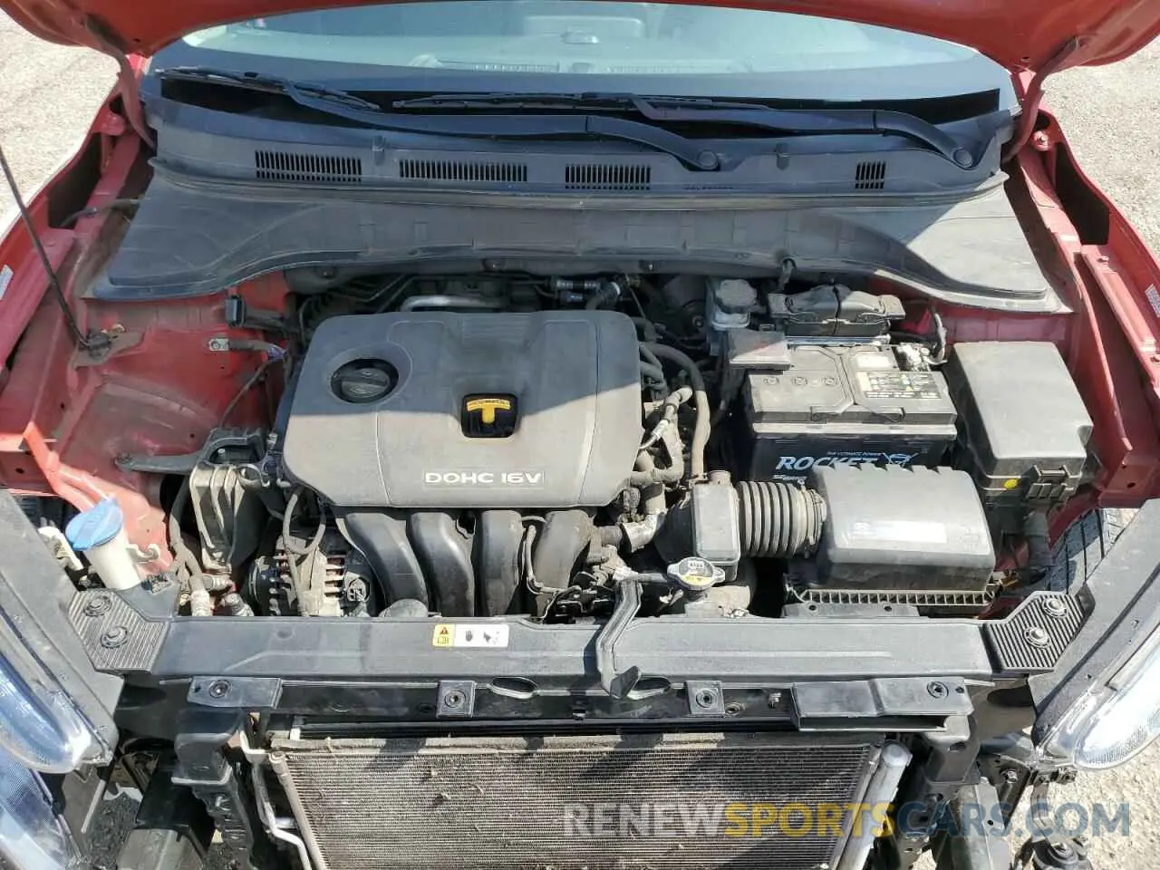 12 Photograph of a damaged car KM8K12AA3MU703644 HYUNDAI KONA 2021