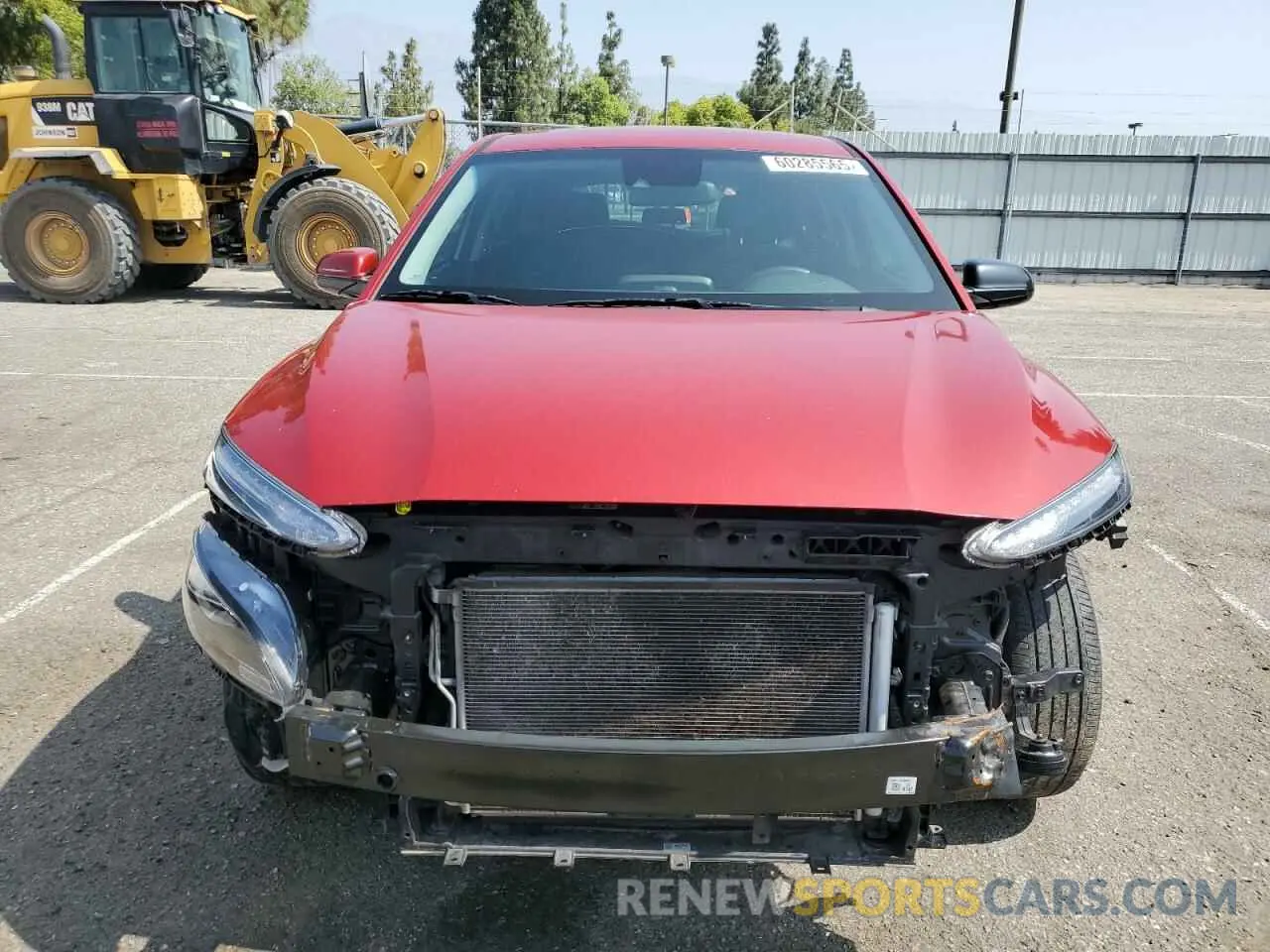 5 Photograph of a damaged car KM8K12AA3MU703644 HYUNDAI KONA 2021