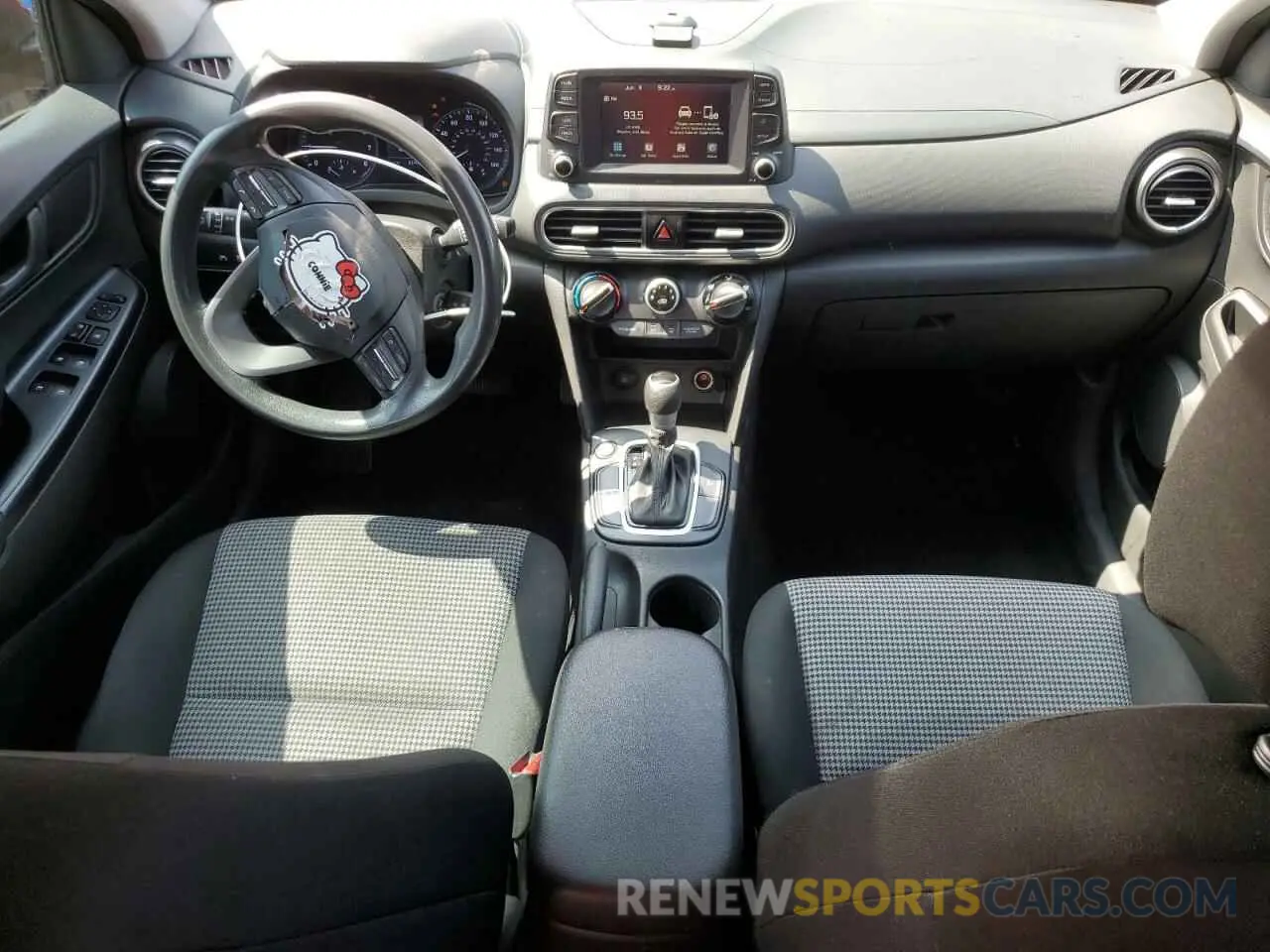 8 Photograph of a damaged car KM8K12AA3MU703644 HYUNDAI KONA 2021
