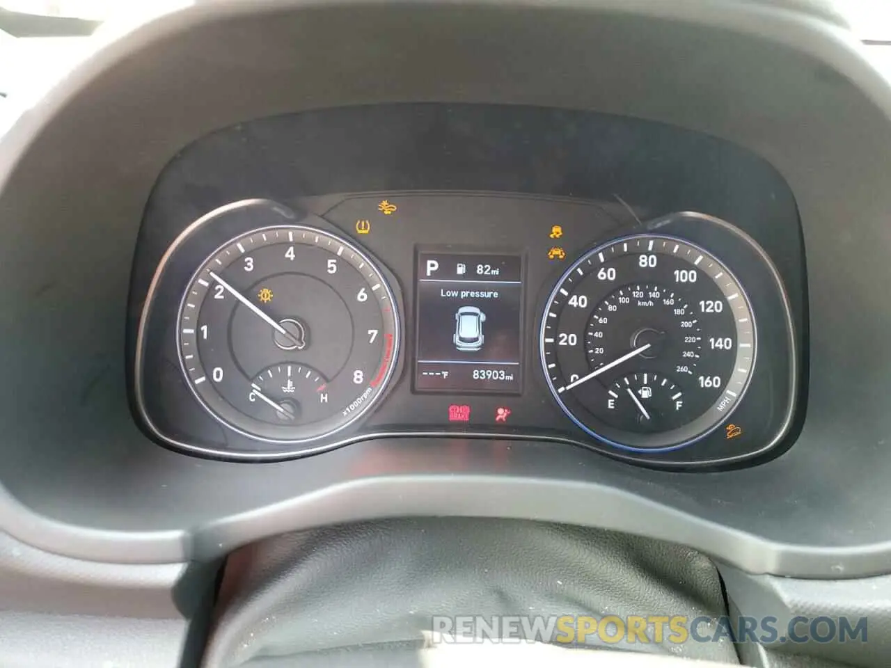 9 Photograph of a damaged car KM8K12AA3MU703644 HYUNDAI KONA 2021