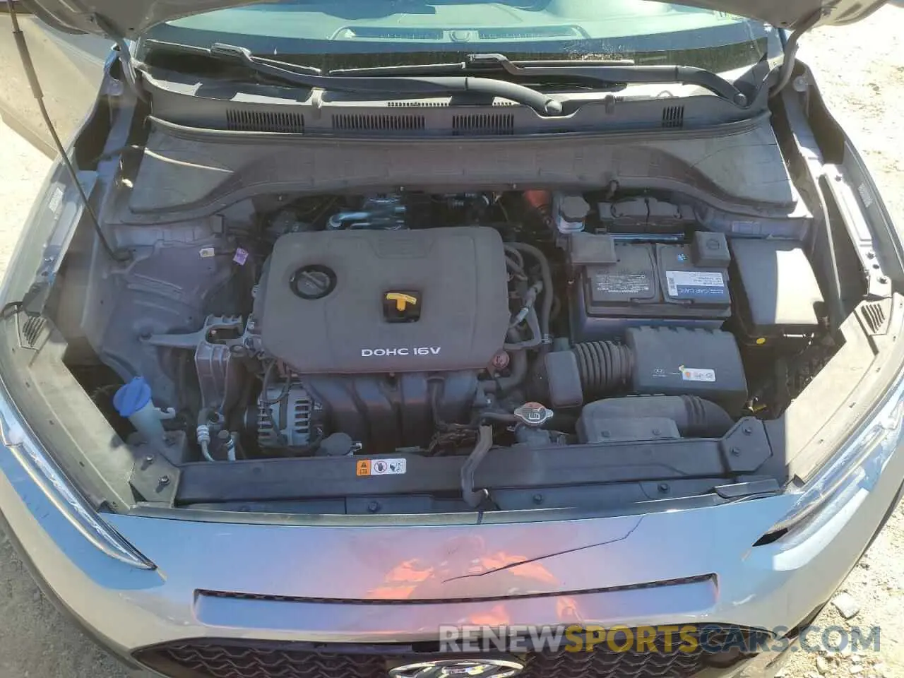 12 Photograph of a damaged car KM8K12AA4MU607702 HYUNDAI KONA 2021