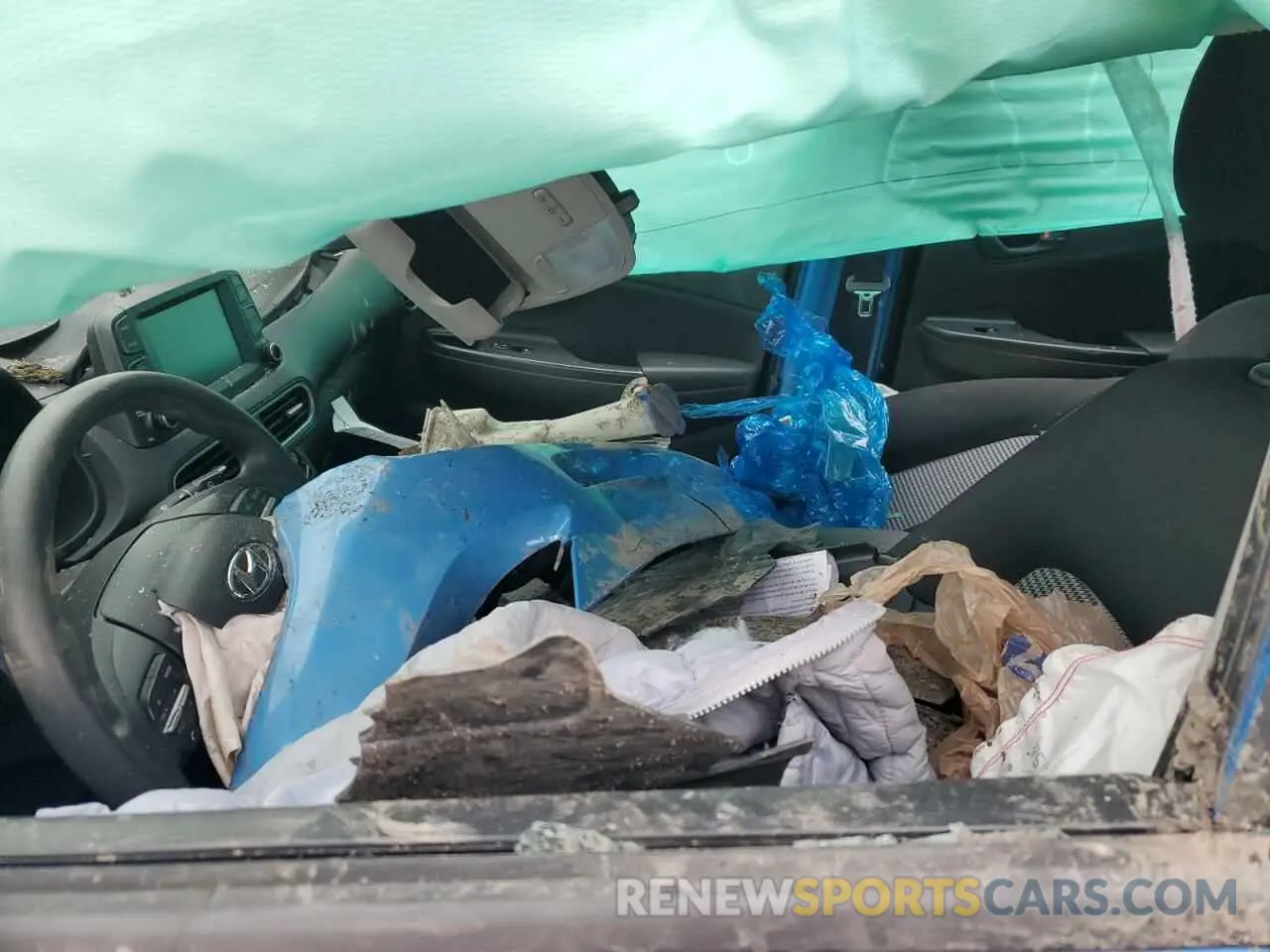 7 Photograph of a damaged car KM8K12AA5MU638103 HYUNDAI KONA 2021