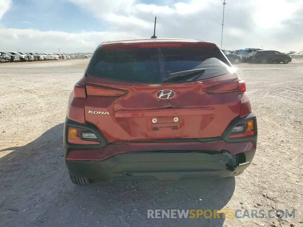 6 Photograph of a damaged car KM8K12AA5MU641177 HYUNDAI KONA 2021