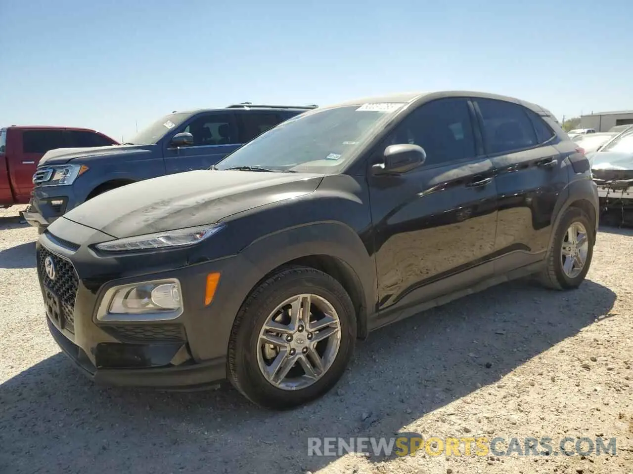 1 Фотография поврежденного автомобиля KM8K12AA6MU647750 HYUNDAI KONA 2021